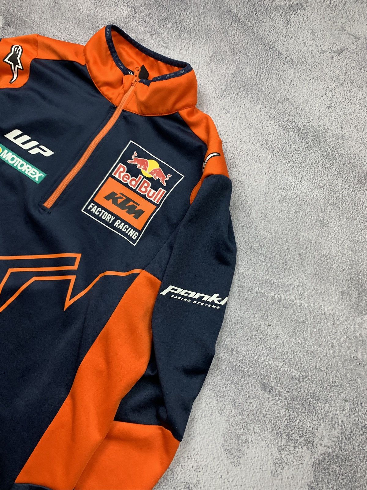 Red Bull Red Bull KTM Racing Pullover Mens L Blue Orange 1/4 Zip Size US L / EU 52-54 / 3 - 6 Thumbnail