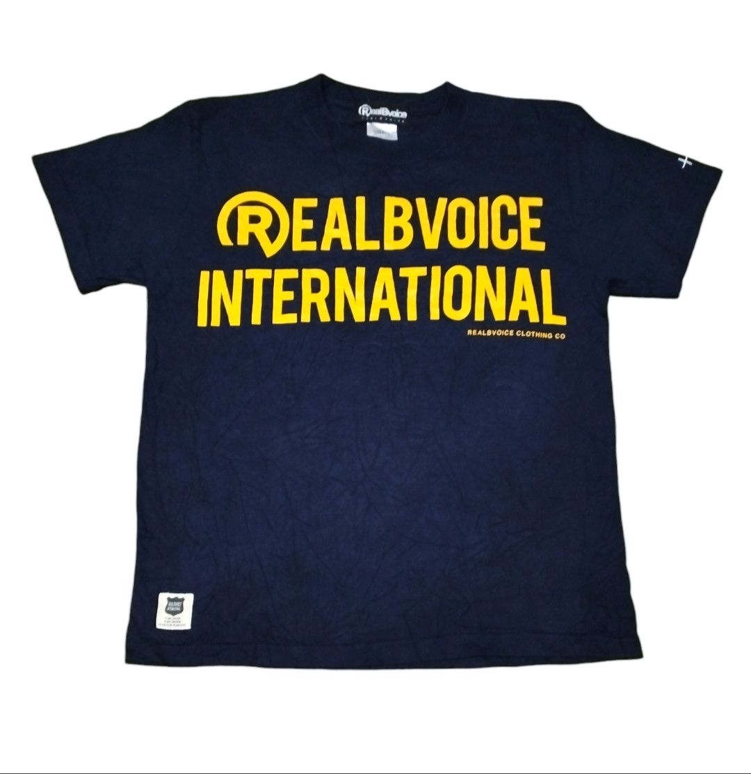 Japanese Brand Real voice International full logo Shirt Size US S / EU 44-46 / 1 - 2 Thumbnail