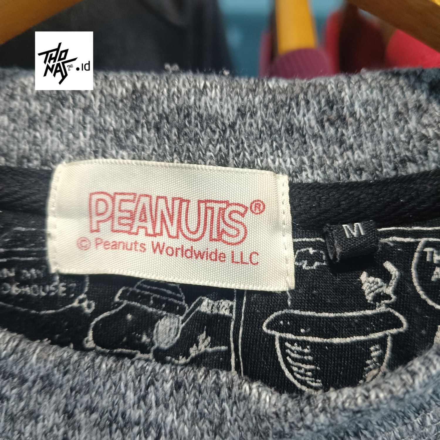 Peanuts Snoopy Big Logo Sweater Size US M / EU 48-50 / 2 - 5 Thumbnail