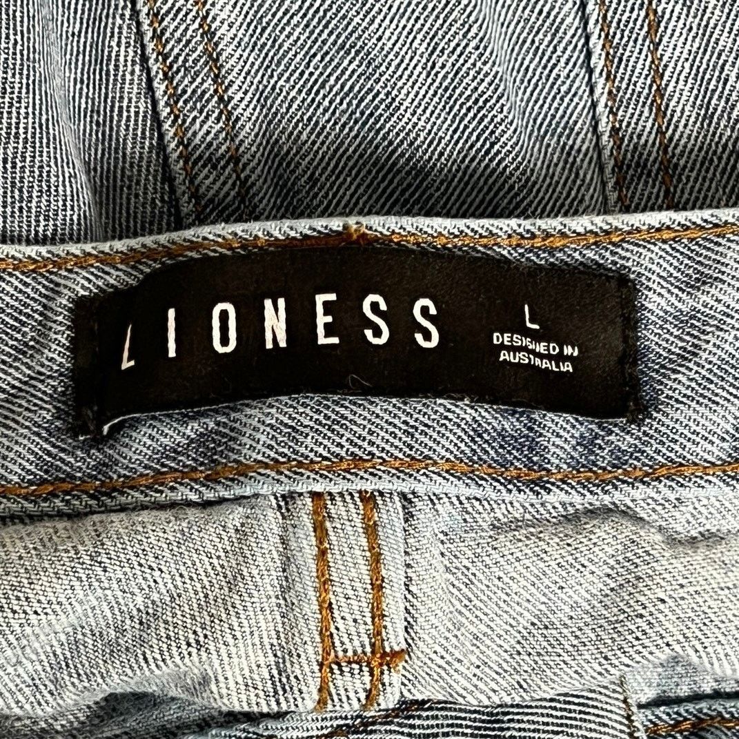 Lioness Lioness Side Slit Straight Leg Jeans/L Size 30" / US 8 / IT 44 - 7 Thumbnail