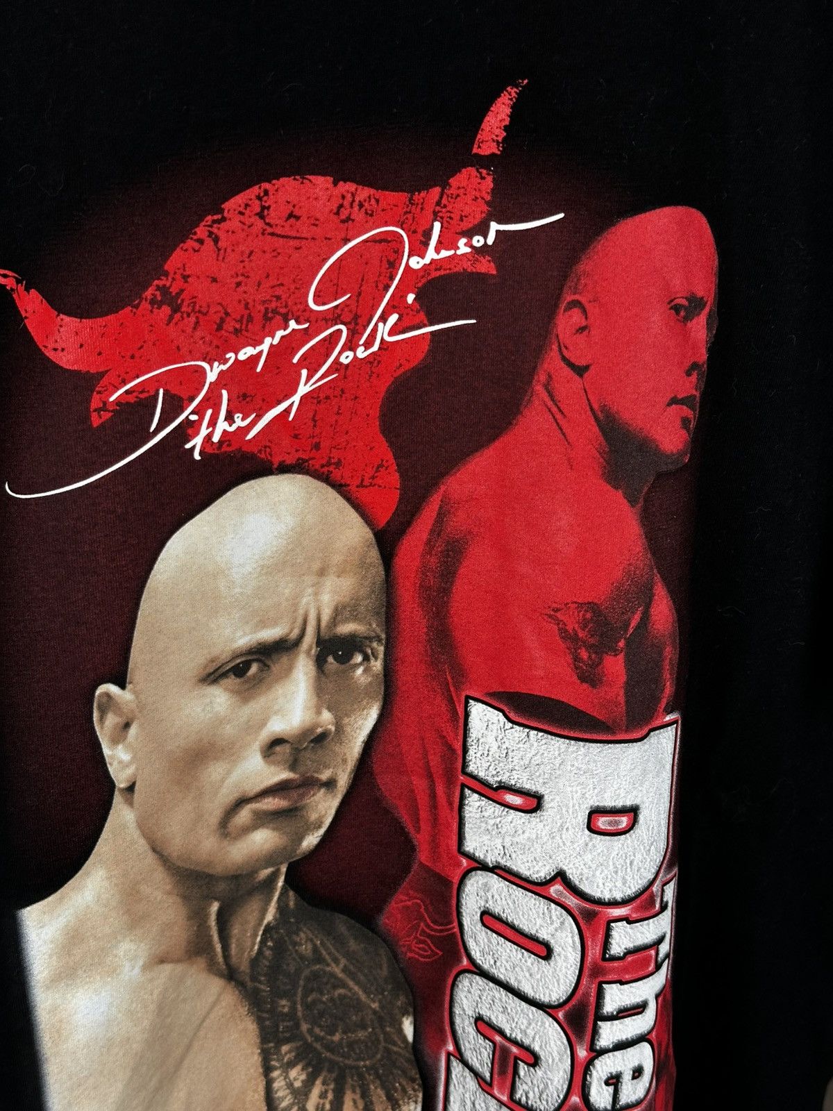 Vintage Vintage THE ROCK WWE Tee Wrestling Size US M / EU 48-50 / 2 - 5 Thumbnail