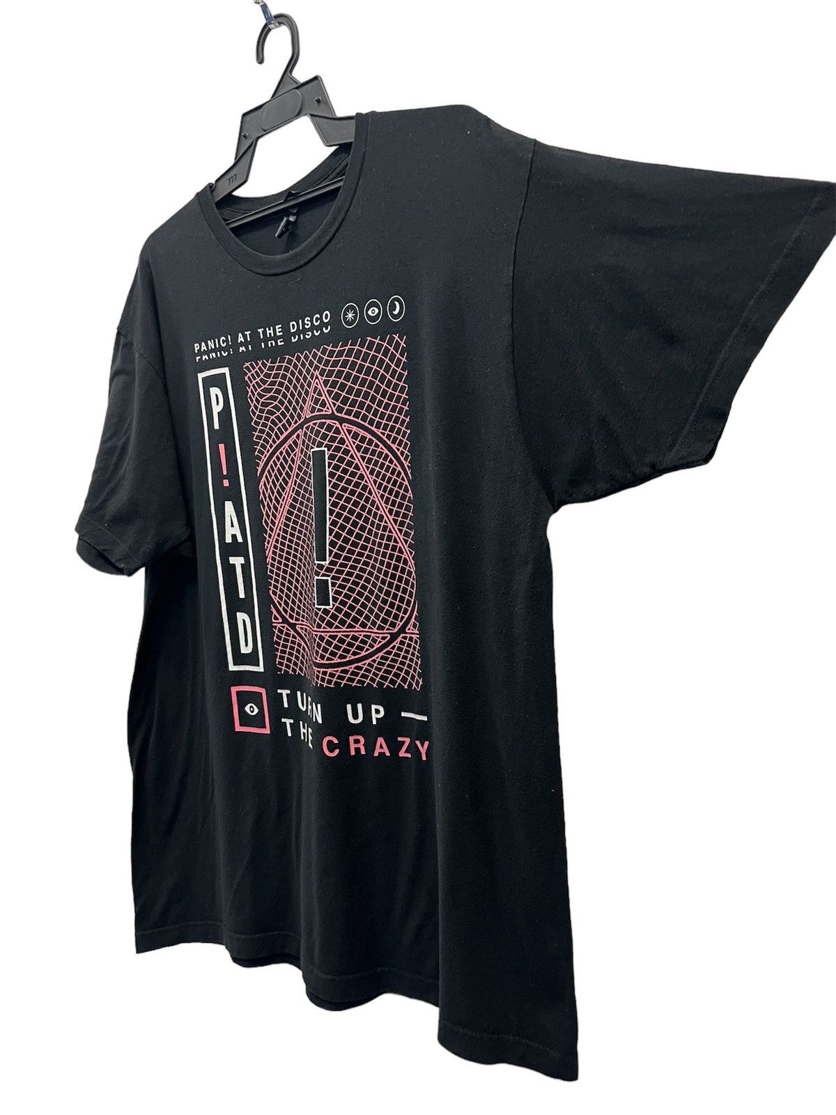 Band Tees × Tultex PANIC! AT THE DISCO PIATD TURN UP THE CRAZY SHIRT Size US XL / EU 56 / 4 - 3 Thumbnail
