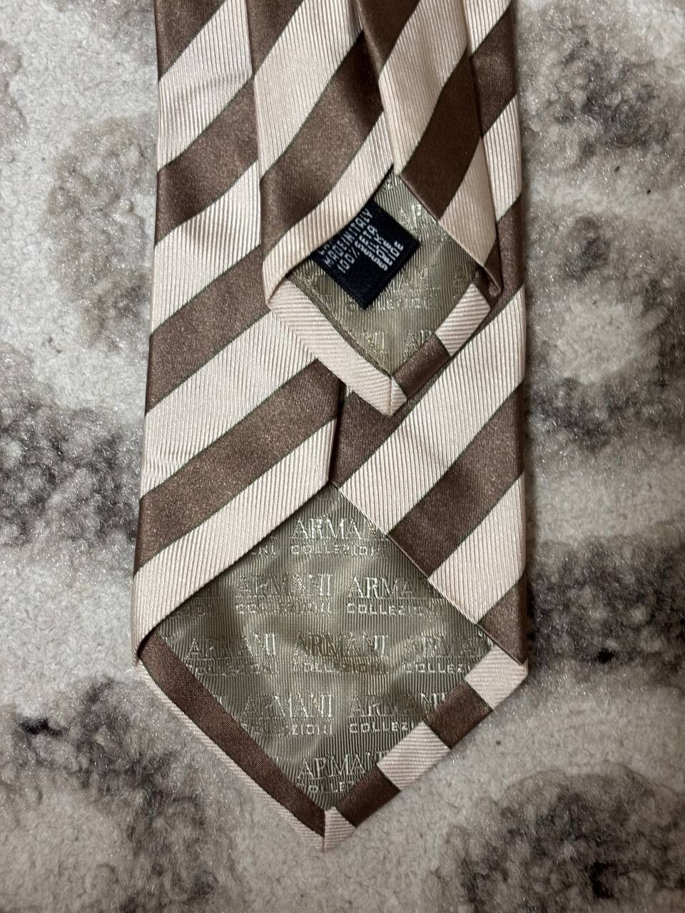 Armani Collezioni ARMANI COLLEZIONI lilac striped tie, made in Italy Size ONE SIZE - 9 Thumbnail