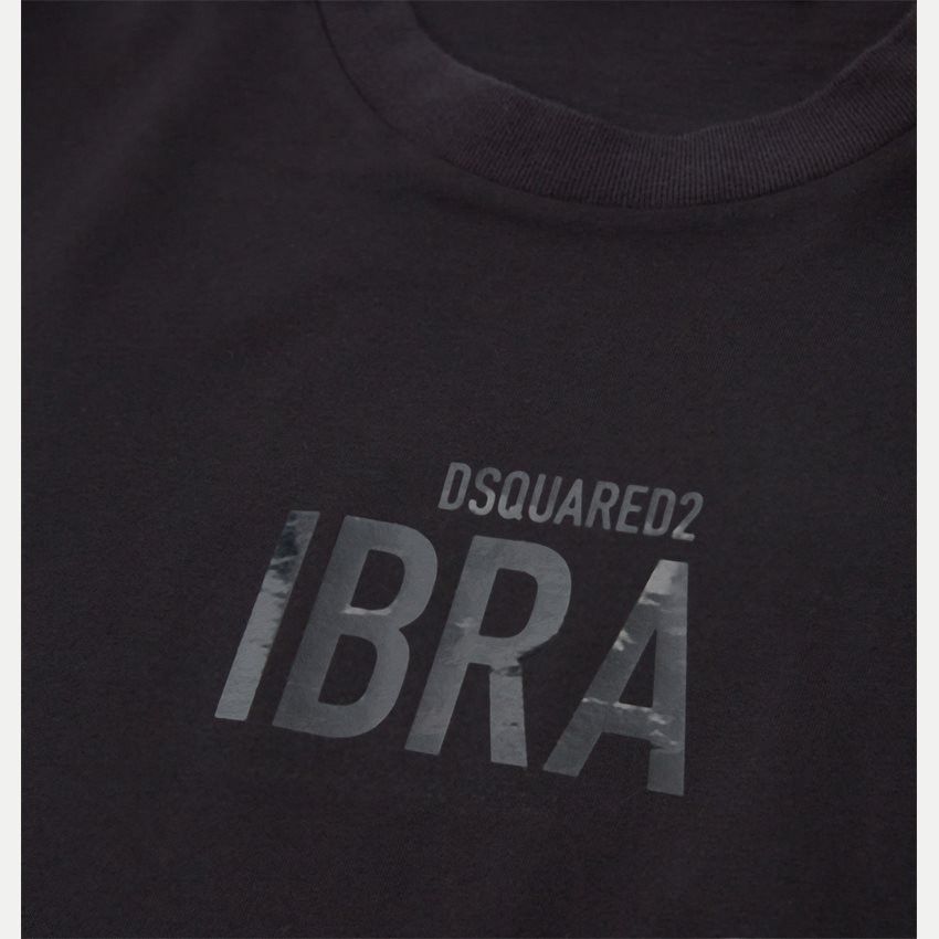 Dsquared2 Dsquared2 Ibra T-Shirt Black Men's Size M Ibrahimovic Size US M / EU 48-50 / 2 - 4 Thumbnail