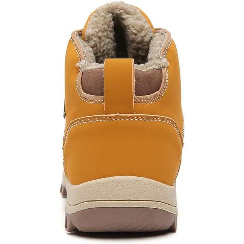 Other Tsiodfo Men's Size 12 Tan Yellow High Top Winter Boots Size US 12 / EU 45 - 4 Thumbnail