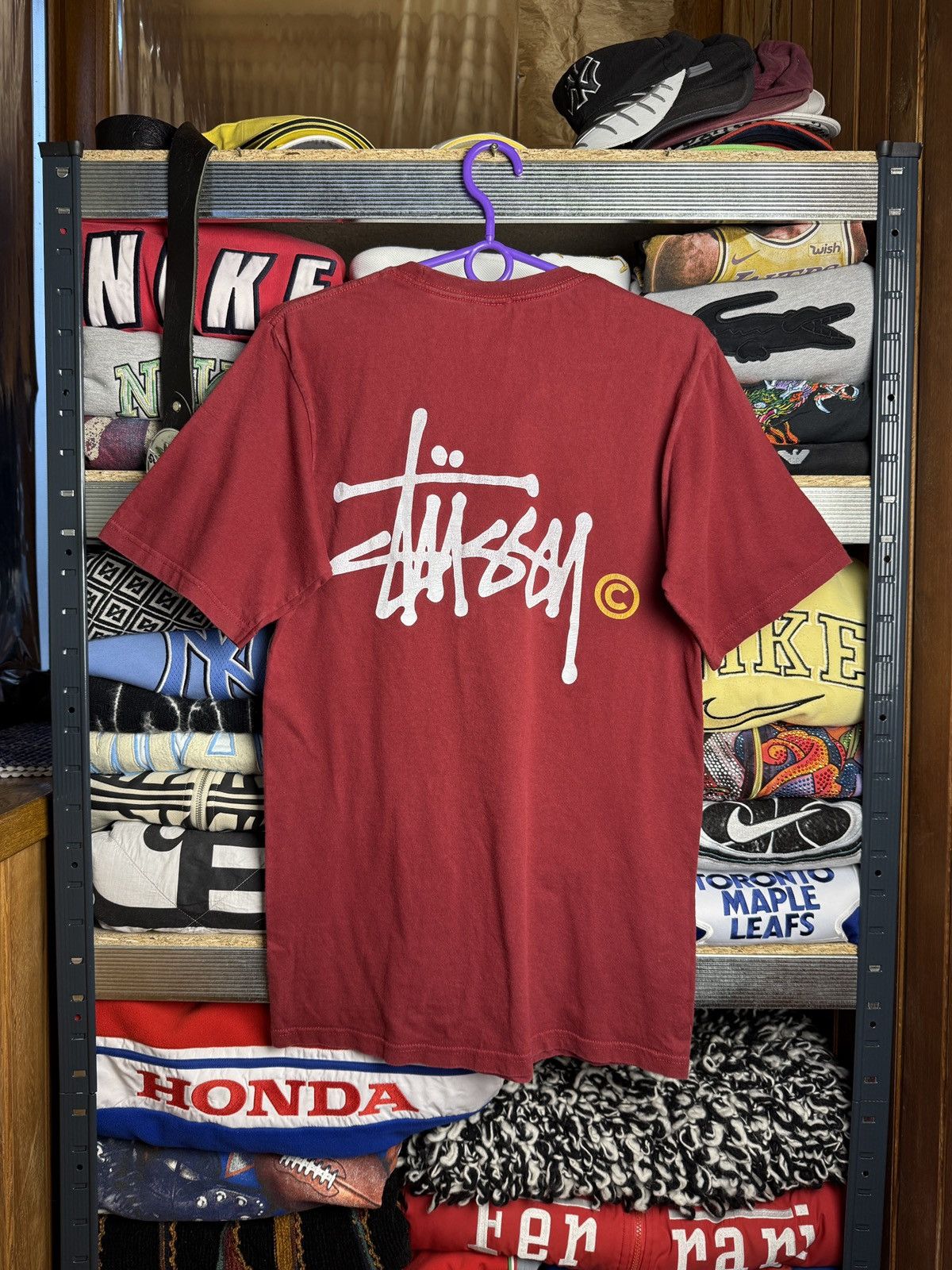 Stussy T-Shirt Stussy Tee Big Graphic Double Logo Size US S / EU 44-46 / 1 - 1 Thumbnail