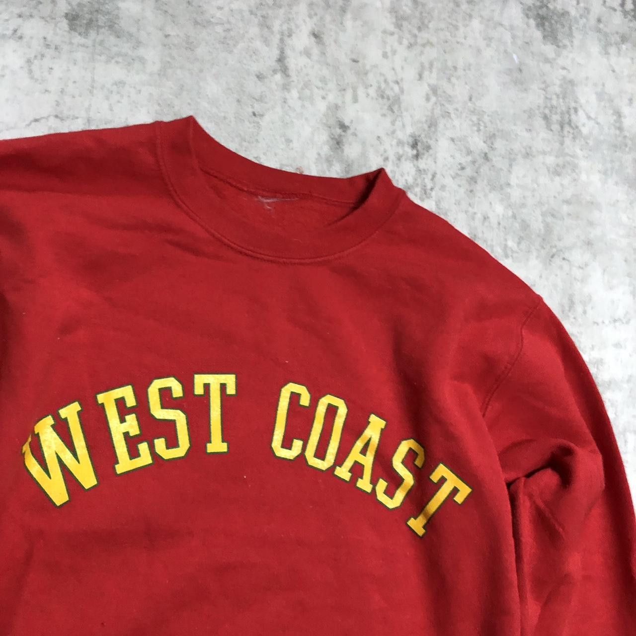 Other Red and yellow West Coast crewneck sweatshirt Size US M / EU 48-50 / 2 - 2 Thumbnail