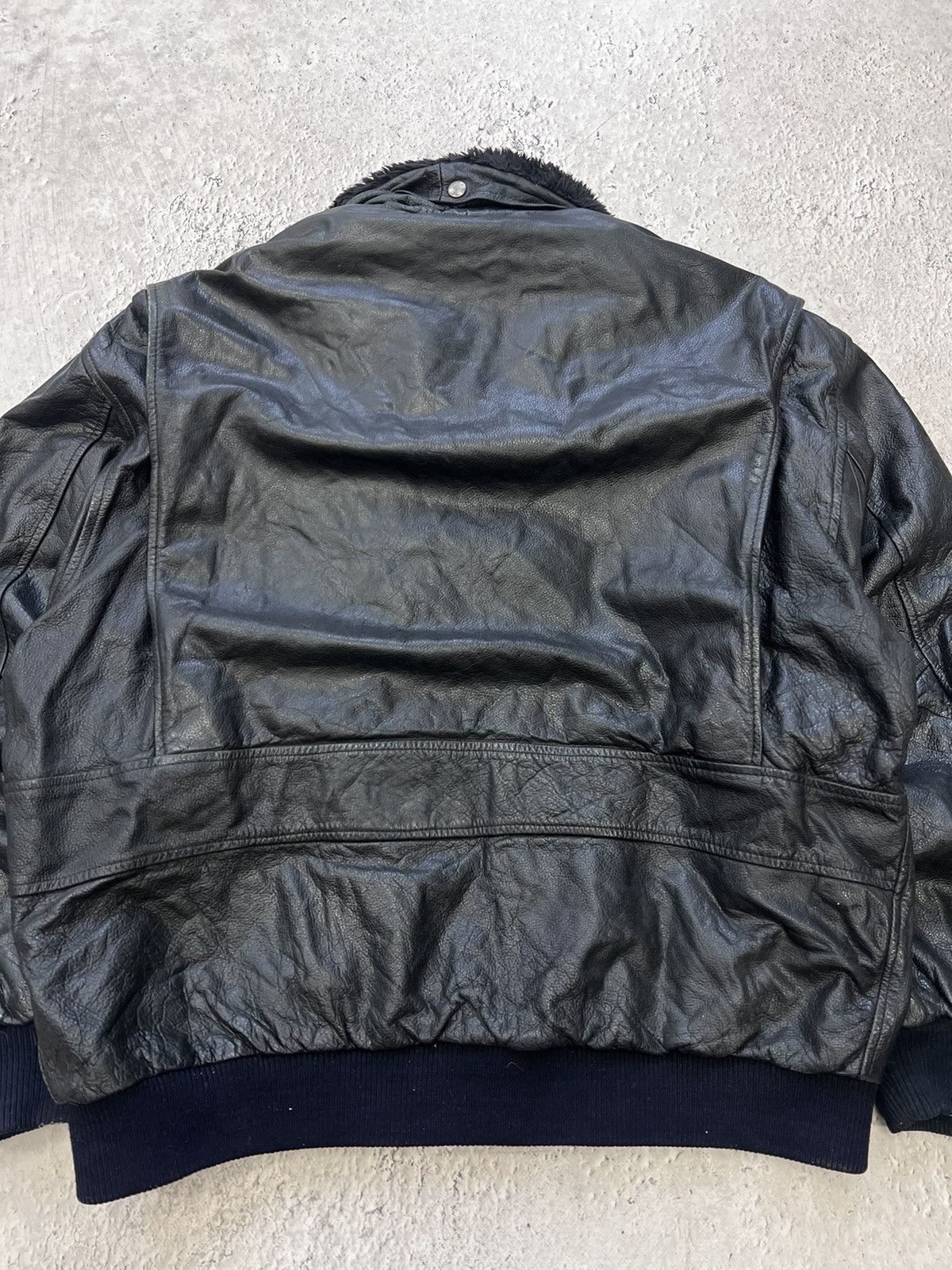 Vintage Leather Jacket Y2K Streetwear Fashion Vintage Opium Emo Punk Size US XL / EU 56 / 4 - 12 Thumbnail