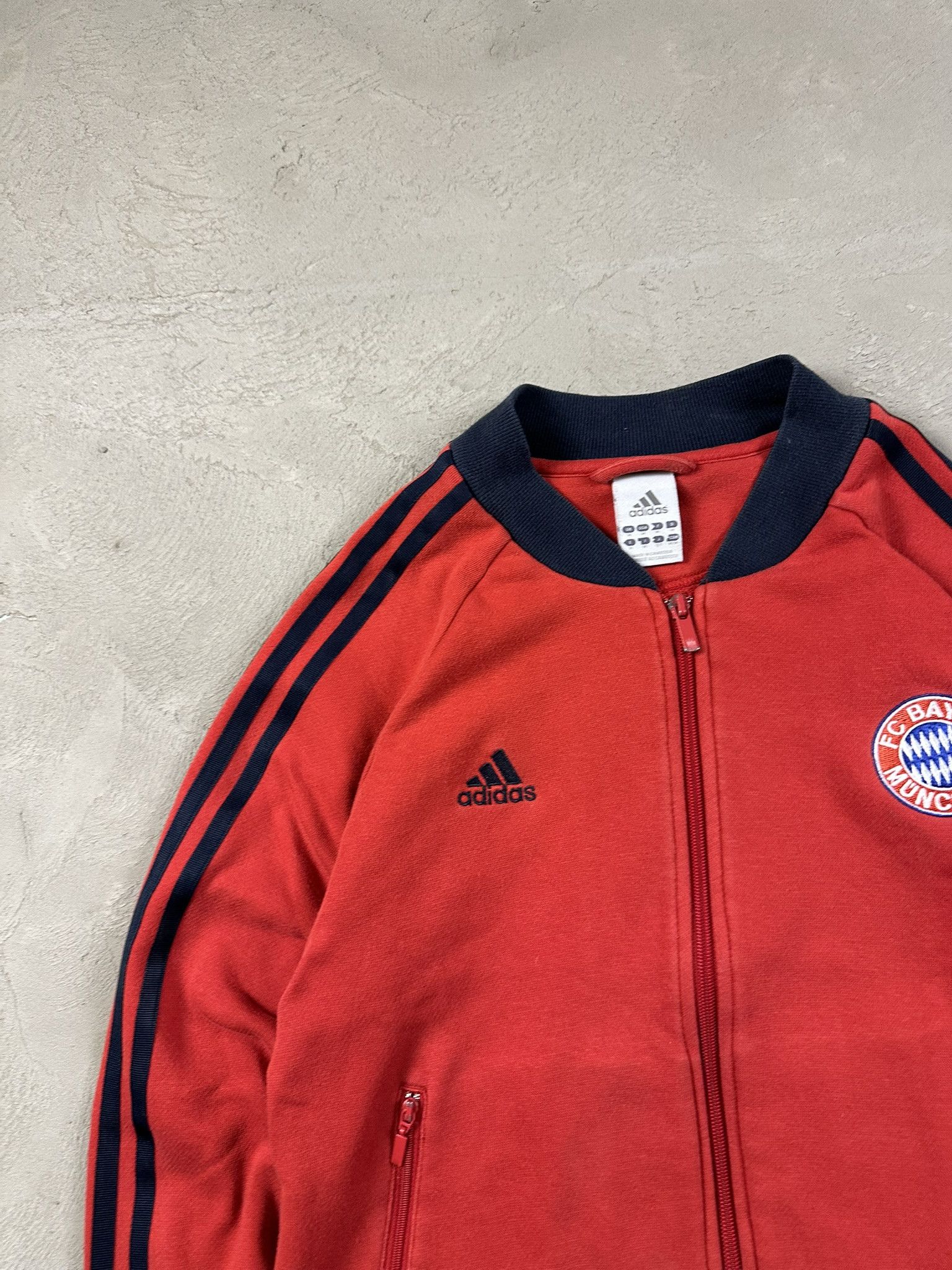 Adidas 00s Vintage Adidas Bayern Munich Zip Sweatshirt Y2k Size M / US 6-8 / IT 42-44 - 6 Thumbnail