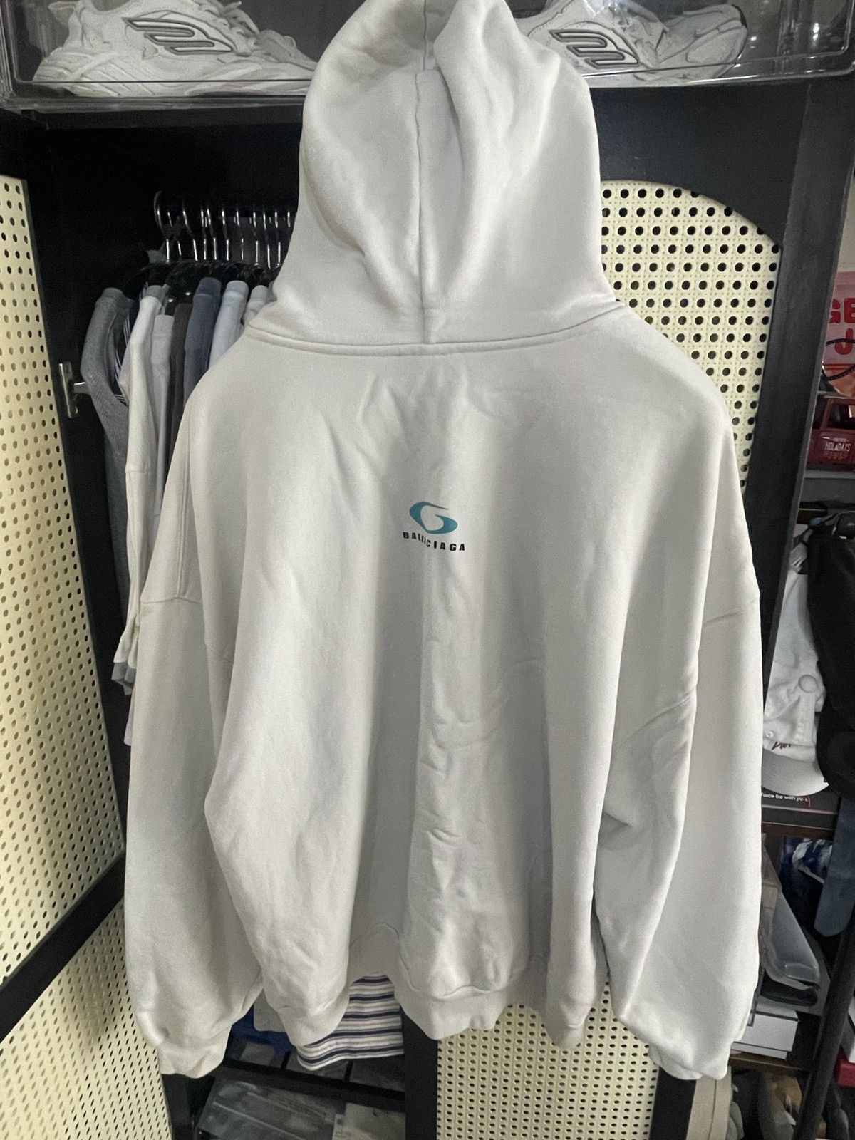 Balenciaga BALENCIAGA Loop Sports Icon Zip Hoodie Size US M / EU 48-50 / 2 - 2 Thumbnail