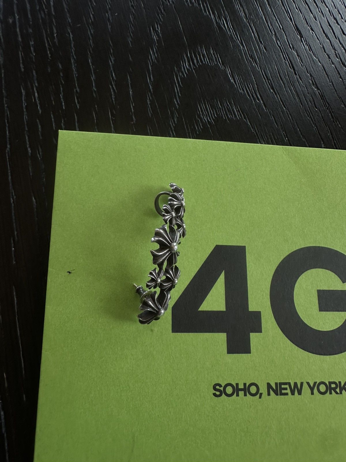 Chrome Hearts CHROME HEARTS FULL EAR CUFF EARRING NEW CROSS SILVER Size ONE SIZE - 3 Thumbnail