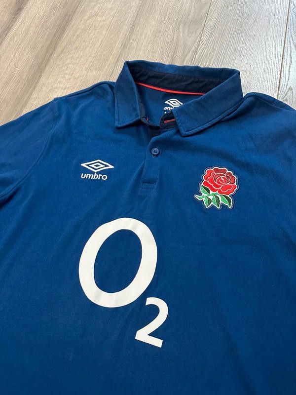 Designer 2020/21 England Rugby Polo Shirt XXL Size US XXL / EU 58 / 5 - 4 Thumbnail