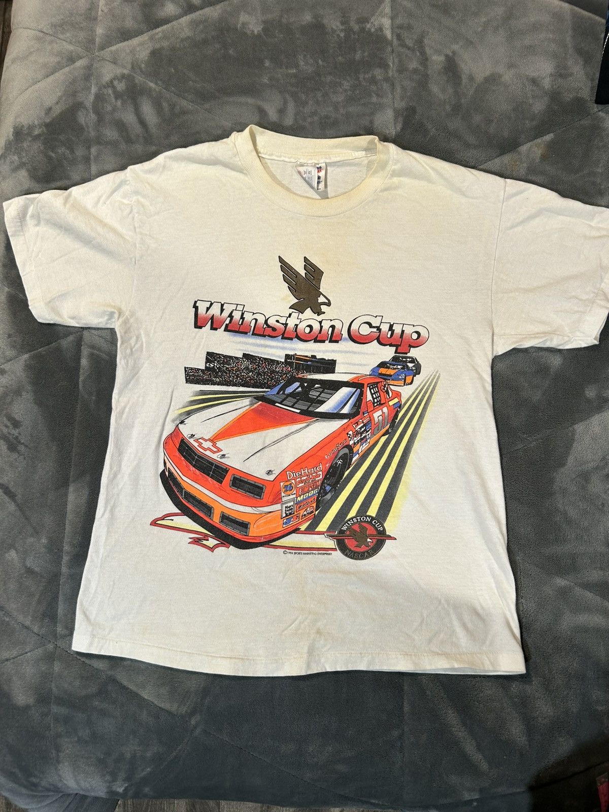 NASCAR × Vintage Vintage 90s t shirt Size US M / EU 48-50 / 2 - 1 Thumbnail