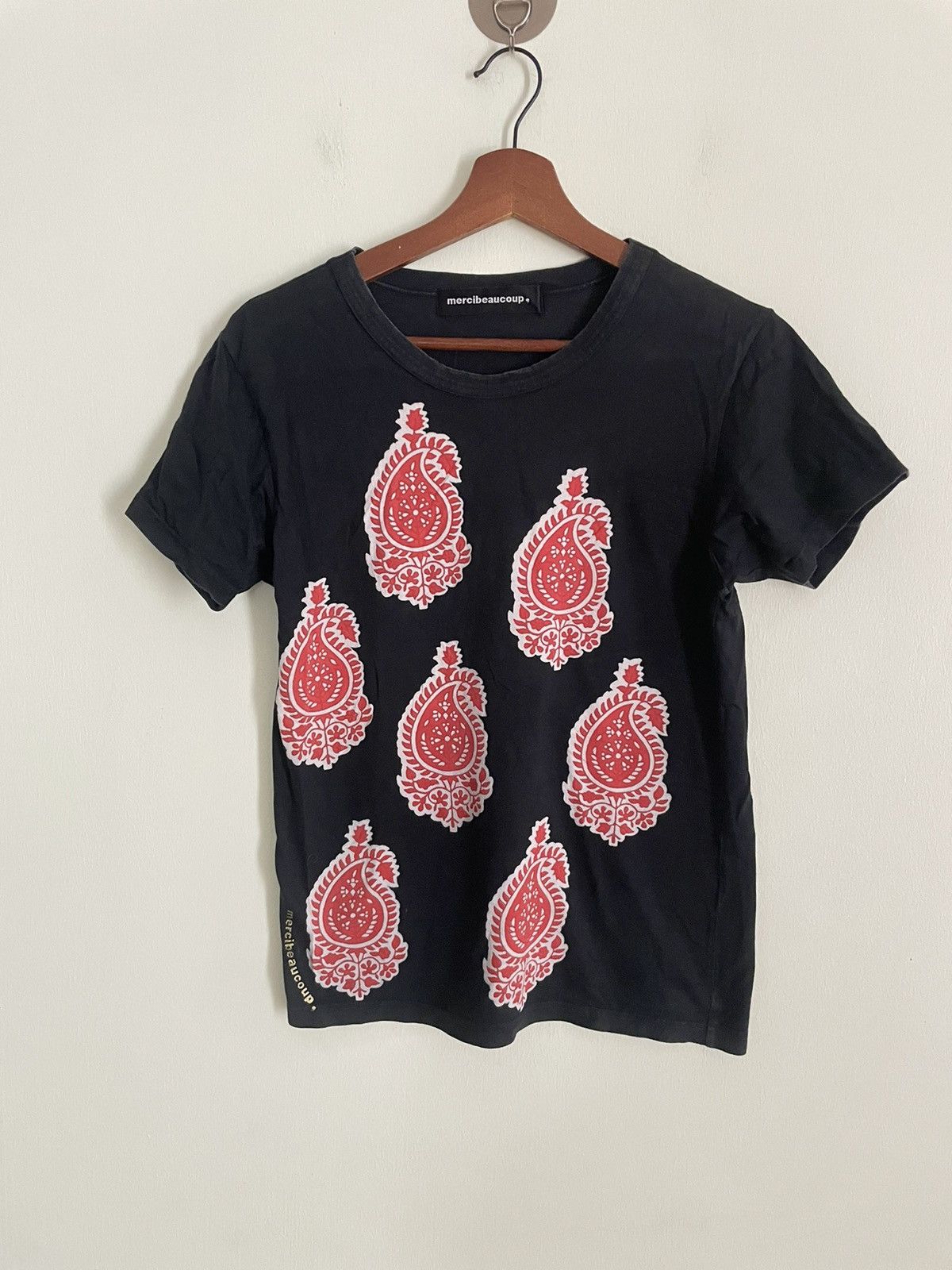 mercibeaucoup Mercibeaucoup Print Tshirt Black Size S / US 4 / IT 40 - 1 Thumbnail