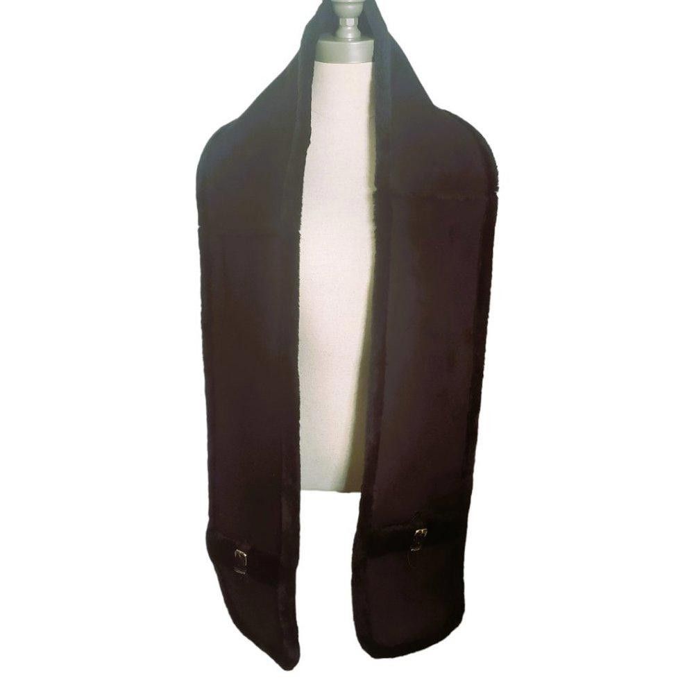 Calvin Klein CT822 Calvin Klein Faux Fur Shoulder Scarf Size ONE SIZE - 1 Thumbnail