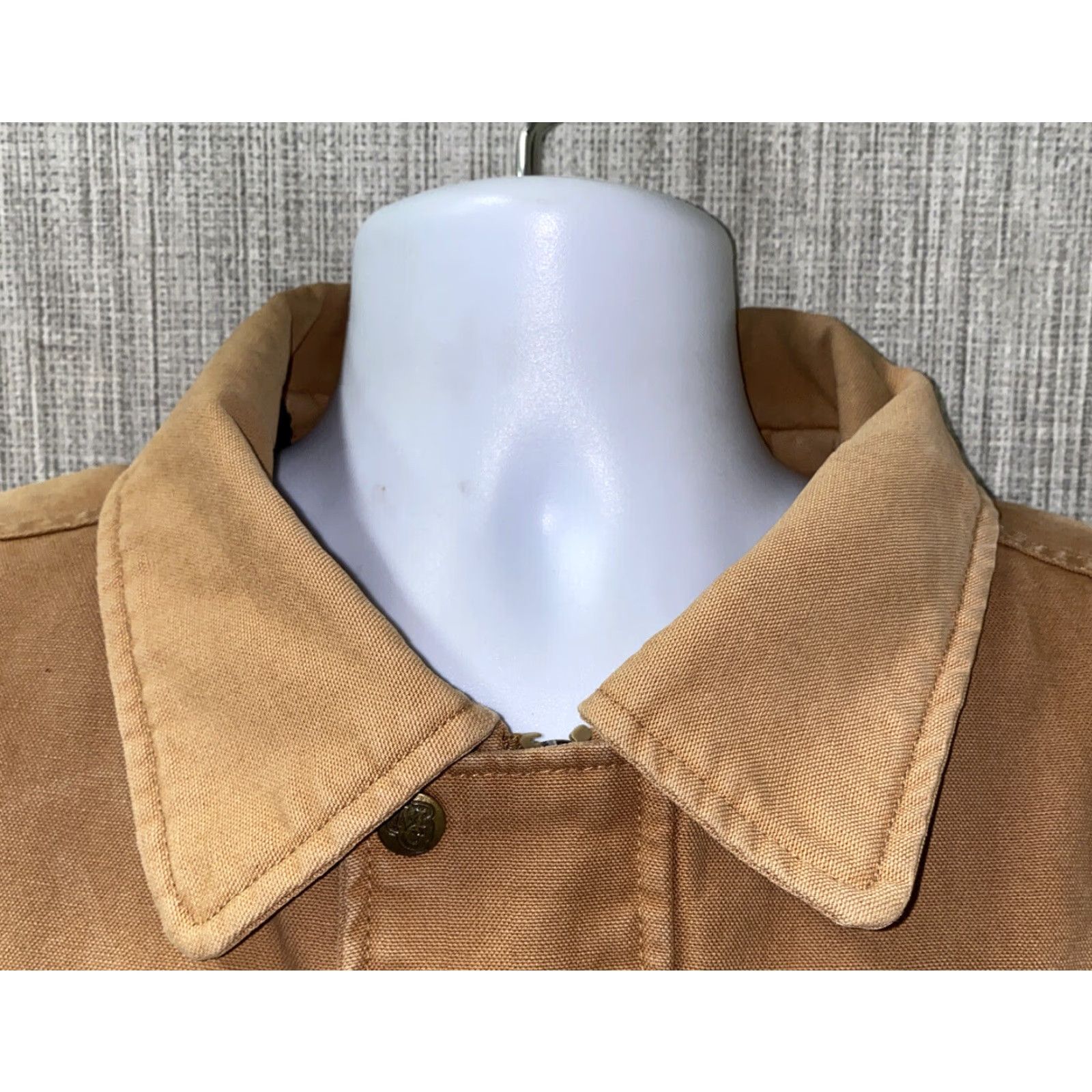 Vintage Main Gate Men's Brown Canvas Full Zip Vest Size L Casual Size US L / EU 52-54 / 3 - 4 Thumbnail