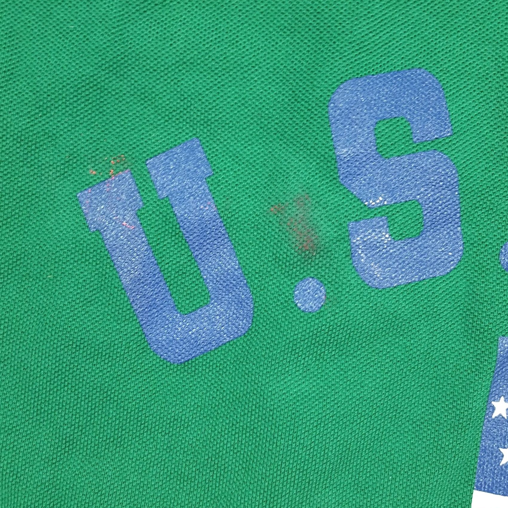 Vintage VINTAGE US Open Golf Green Striped Polo Shirt Mens Large Polo Shirt Size US L / EU 52-54 / 3 - 4 Thumbnail