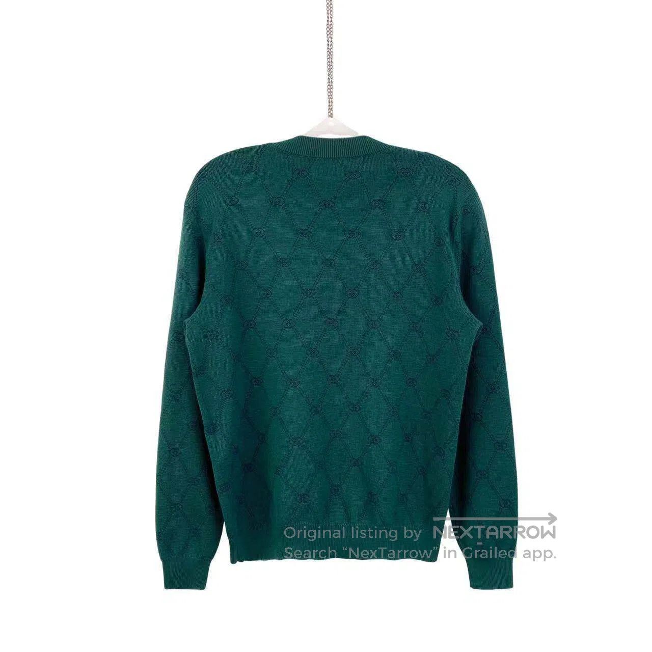 Gucci Guicci Double G full print crewneck sweater| Size S / US 4 / IT 40 - 2 Thumbnail