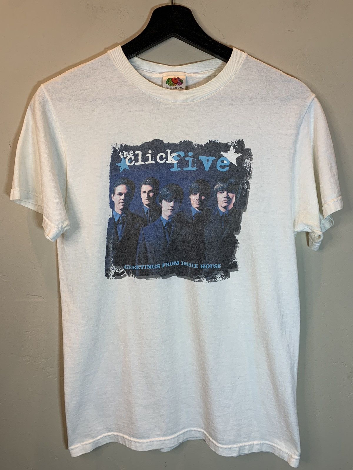 Band Tees × Vintage RARE Vintage The Click Five Greetings From Imrie House Shirt Size US S / EU 44-46 / 1 - 1 Thumbnail