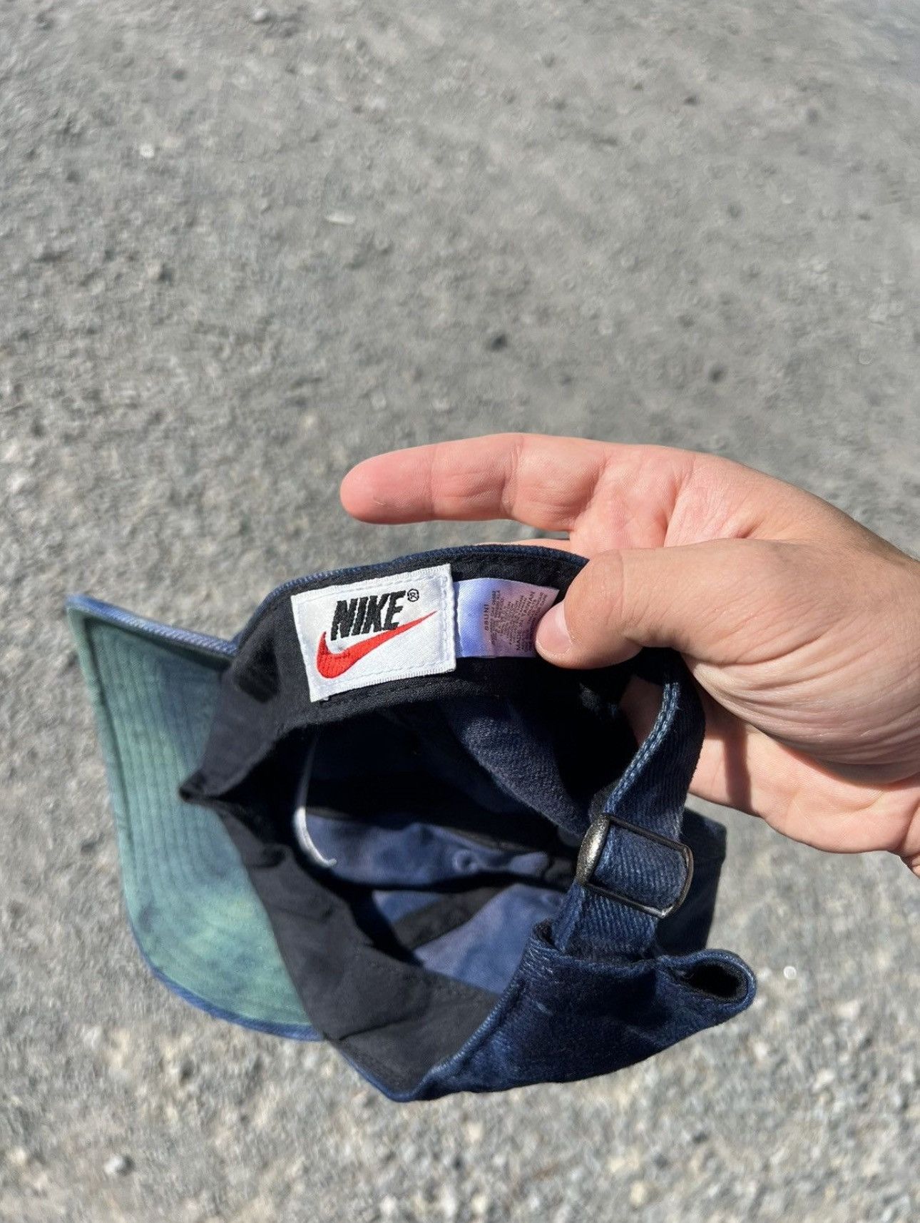 Nike Vintage Nike tie dye Y2k Cap Size ONE SIZE - 6 Thumbnail