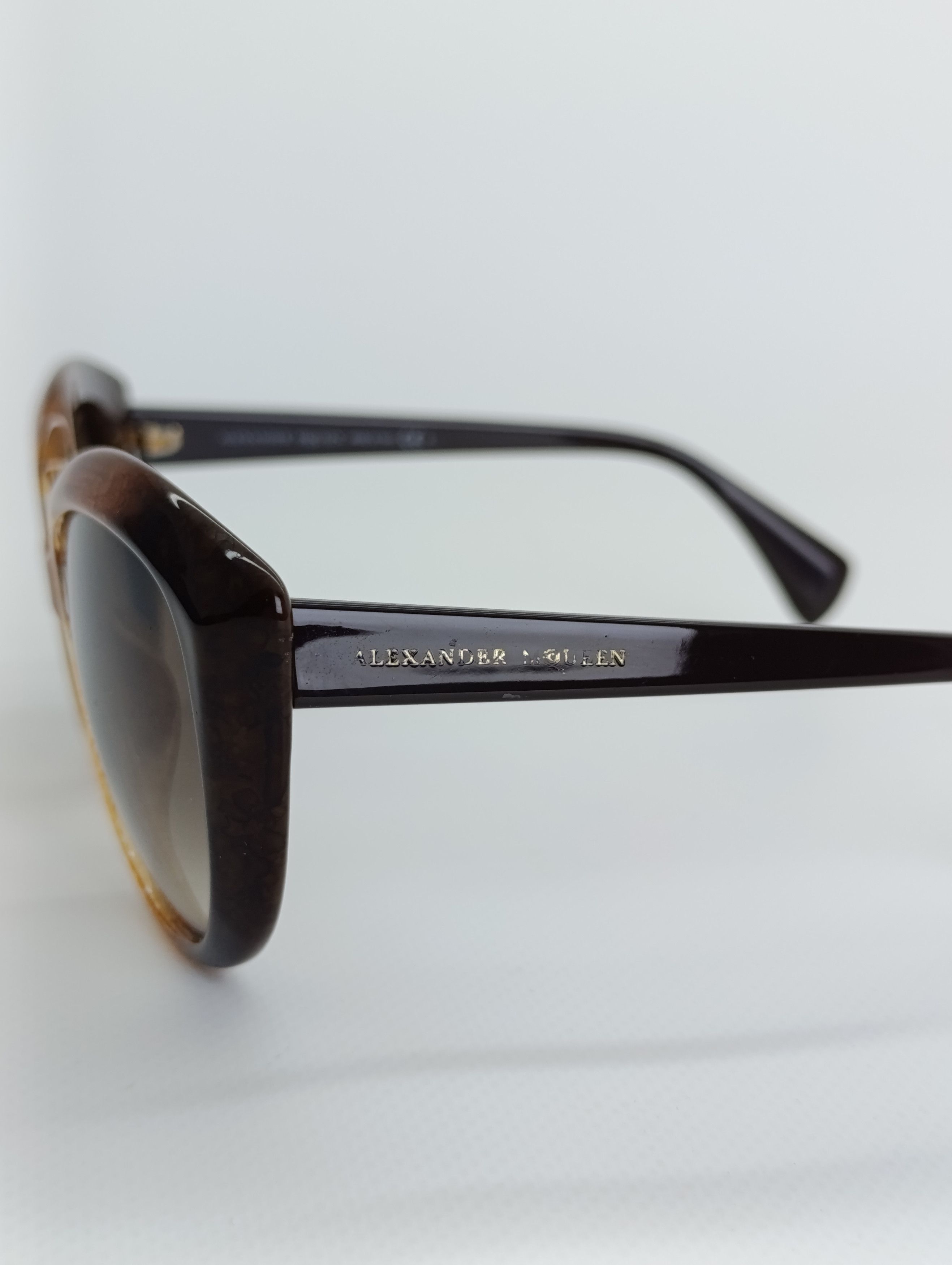 Alexander McQueen ALEXANDER MCQUEEN CAT EYE SUNGLASSES AMQ4234/S Size ONE SIZE - 9 Thumbnail