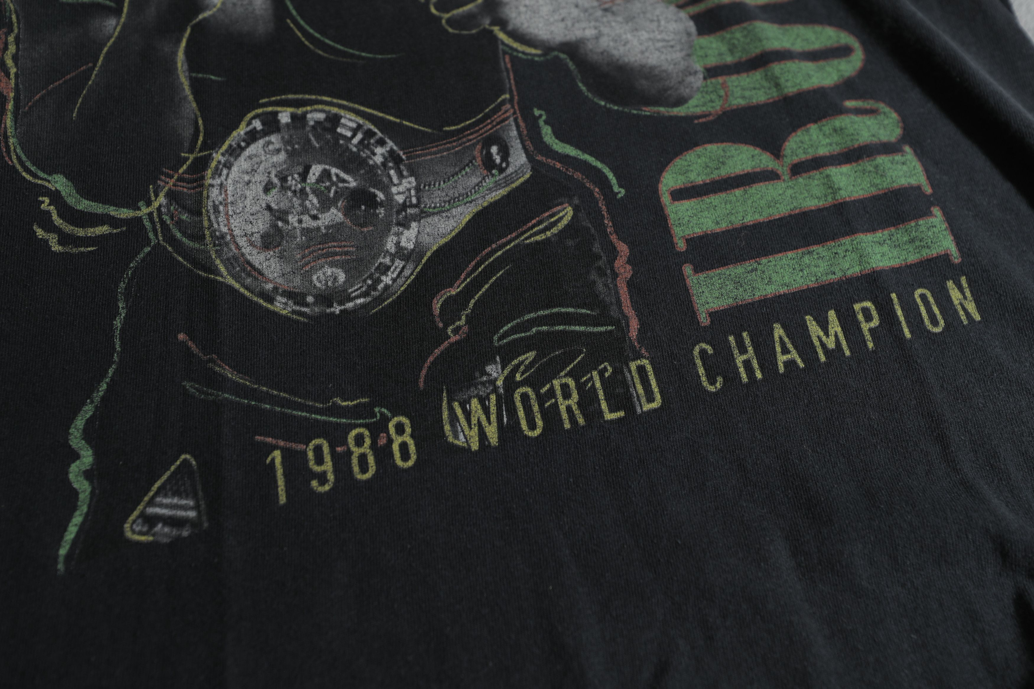 Vintage Iron Mike Tyson 1988 World Champion Shirt (M) Size US M / EU 48-50 / 2 - 4 Thumbnail