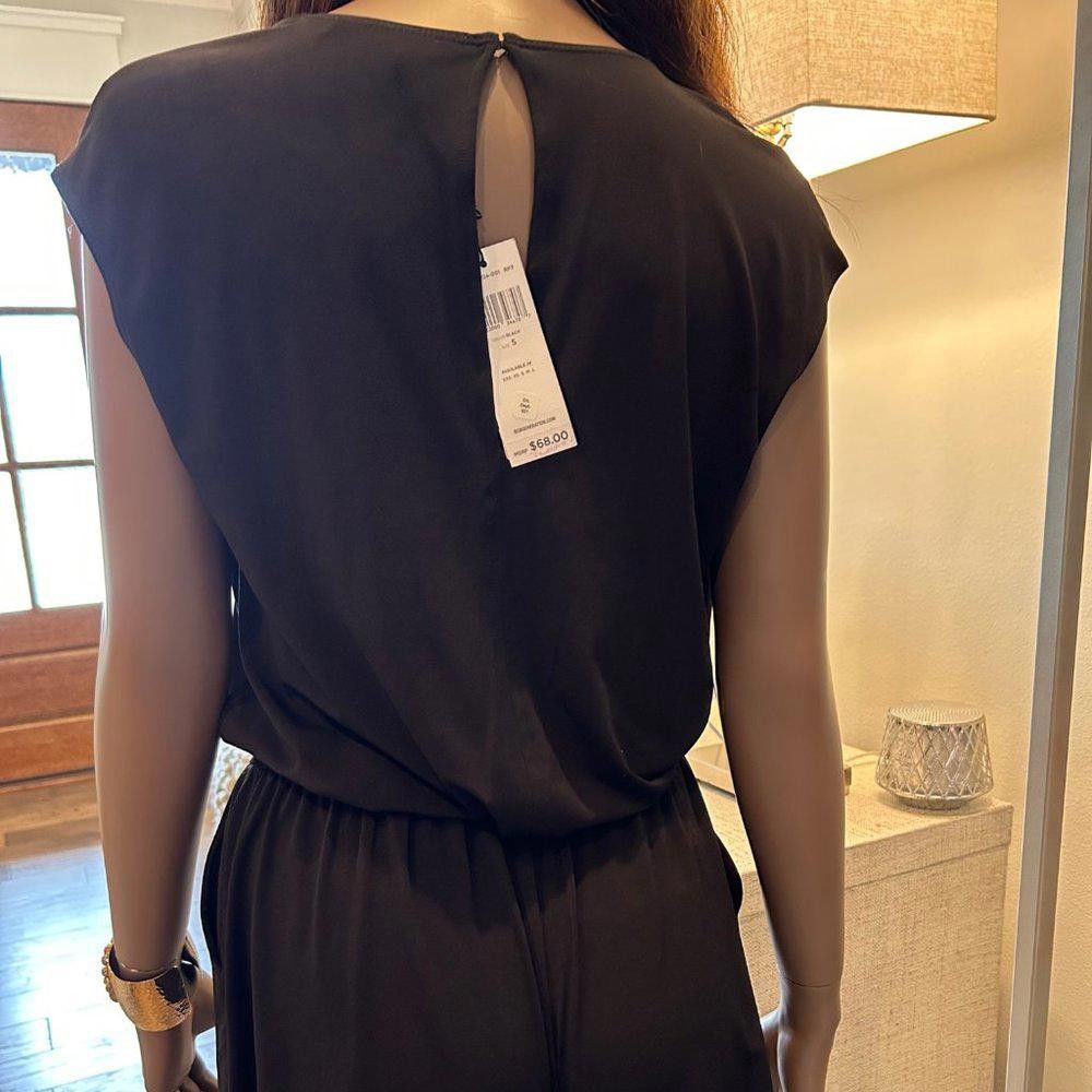 Designer BCBGeneration Black Wrap Front Romper Size 28" / US 6 / IT 42 - 7 Thumbnail