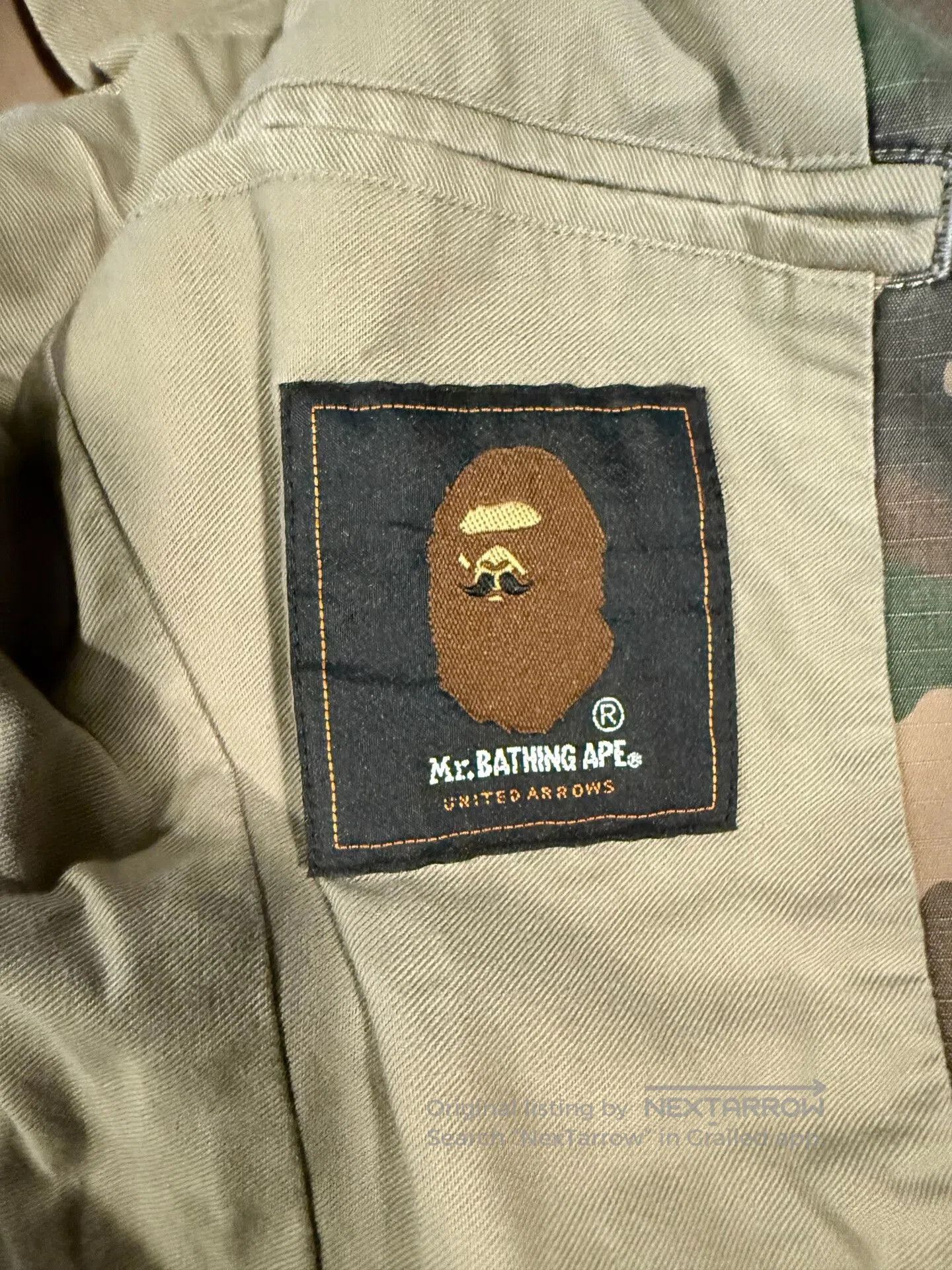 Bape A BATHING APE Camouflage Suit Jacket. Size US S / EU 44-46 / 1 - 3 Thumbnail