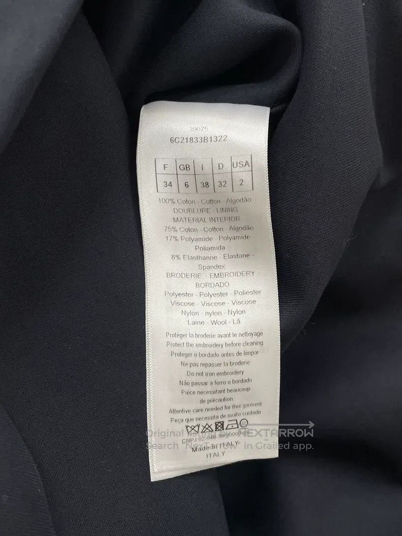 Dior Dior Badge embroidered hooded windbreaker jacket Size XXS / US 00 / IT 34 - 4 Thumbnail