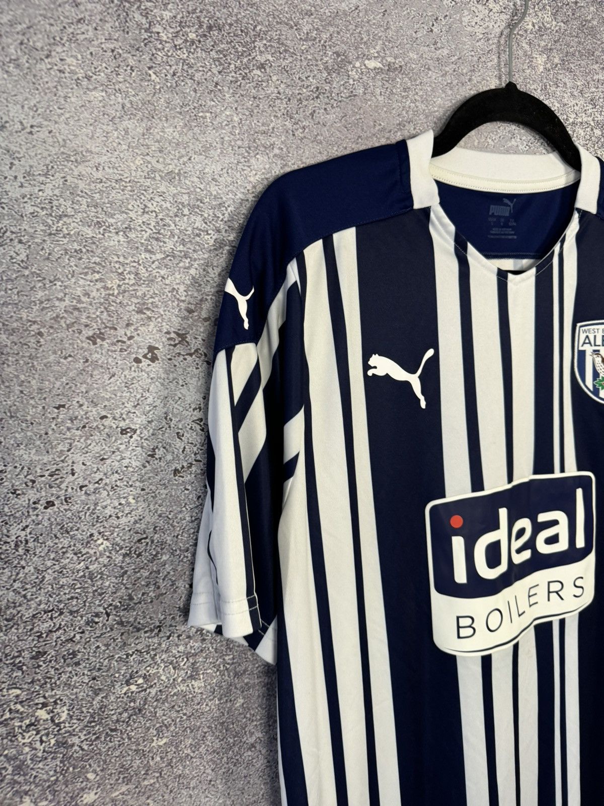 Puma × Vintage Vintage West Bromwich 2020/21 Puma Jersey blokcore Size US L / EU 52-54 / 3 - 5 Thumbnail