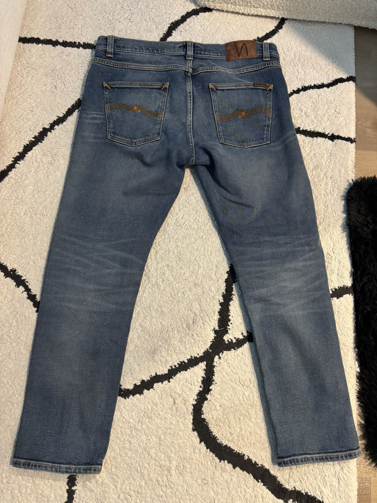 Nudie Jeans Nudie Lean Dean Heavy Worn Selvage Size US 32 / EU 48 - 3 Thumbnail
