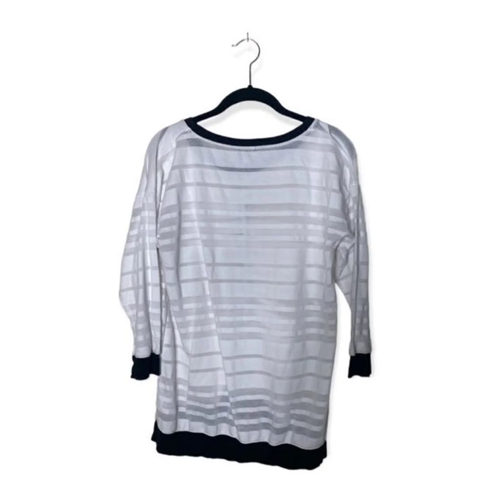Jones New York Jones New York Sport Women’s Size M Striped Lightweight Top Size M / US 6-8 / IT 42-44 - 3 Thumbnail