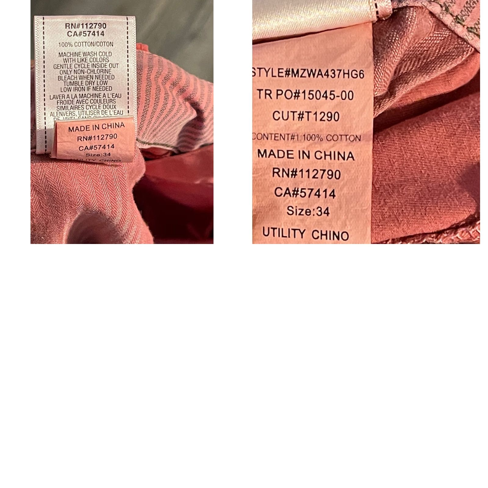 True Religion VINTAGE? Wait not vintage. True Religion Salmon Pants Men's 36x31 100% Cotton Straight Front Casual Pants Mens Salmon 36x31 Pants Size US 36 / EU 52 - 8 Thumbnail