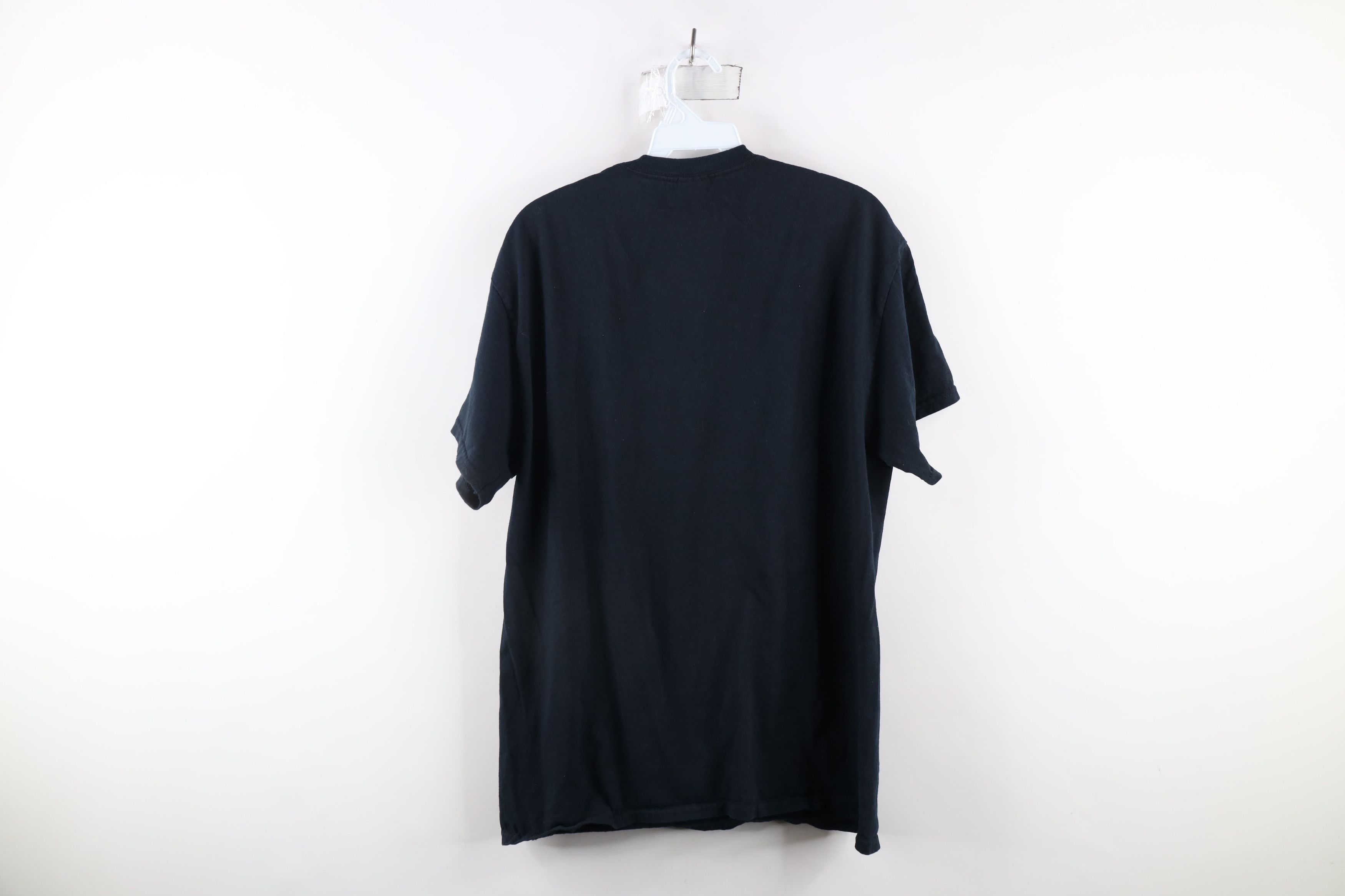 Vintage Vintage 90s Streetwear Out Alaska The Last Frontier T-Shirt Size US L / EU 52-54 / 3 - 6 Thumbnail