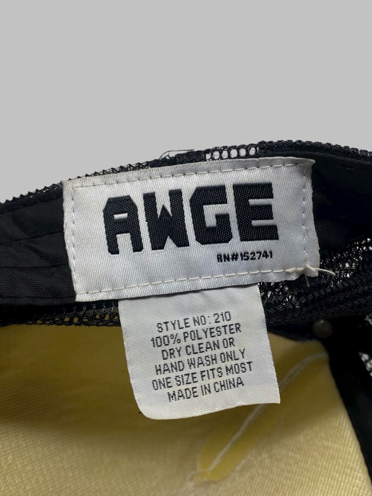 A$AP Rocky AWGE A$AP Rocky Trucker Hat Size ONE SIZE - 10 Thumbnail