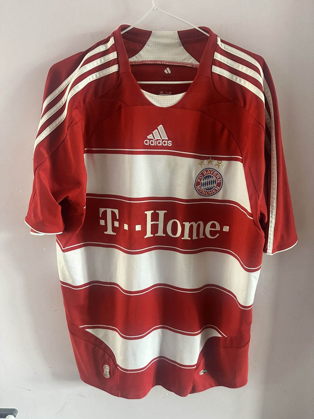Adidas Bayern munchen 2008/2009 Size US L / EU 52-54 / 3 - 1 Thumbnail