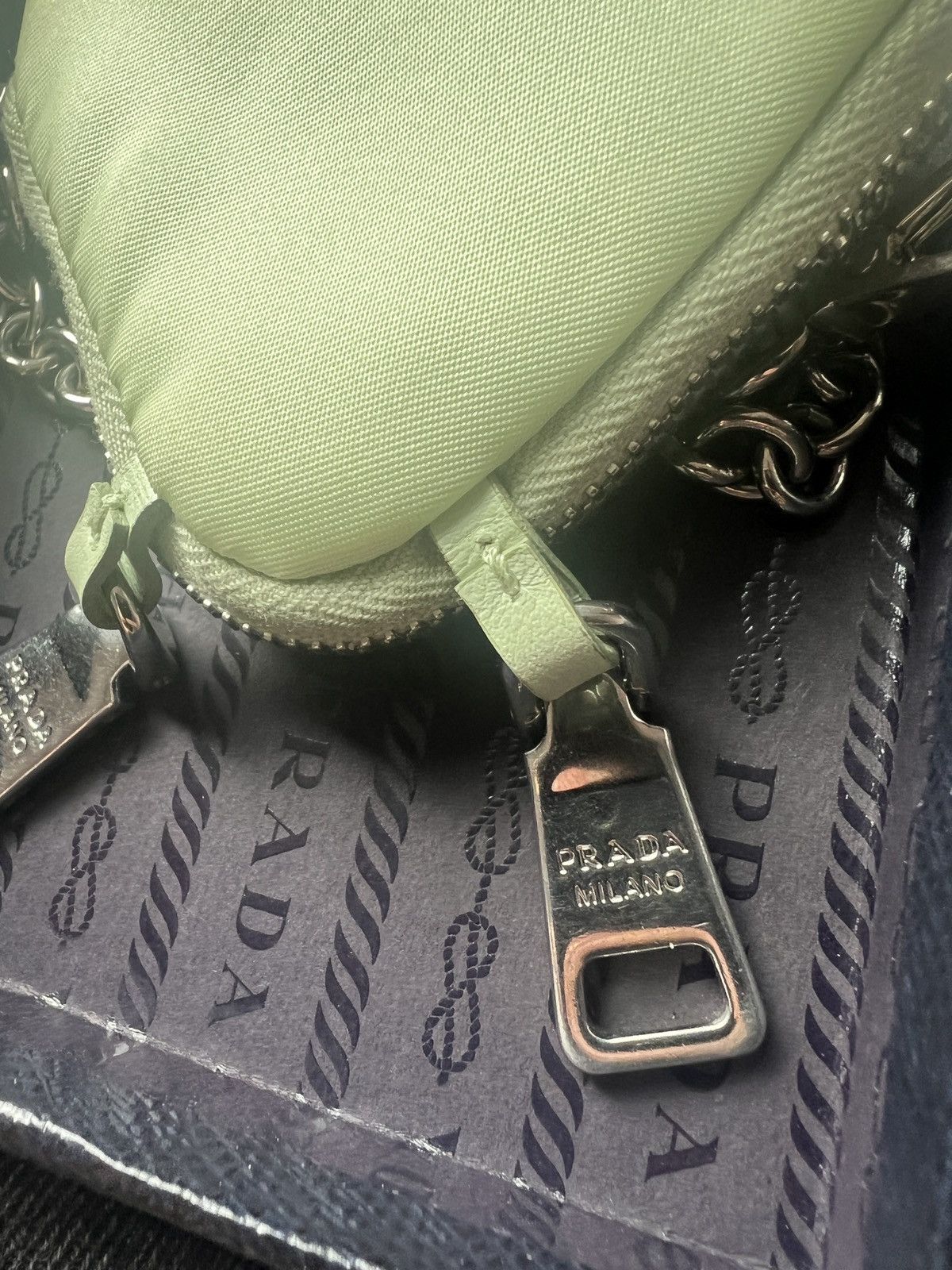 Prada 🔥 Prada x RAF Simons robot re-nylon keychain bag charm Size ONE SIZE - 4 Thumbnail