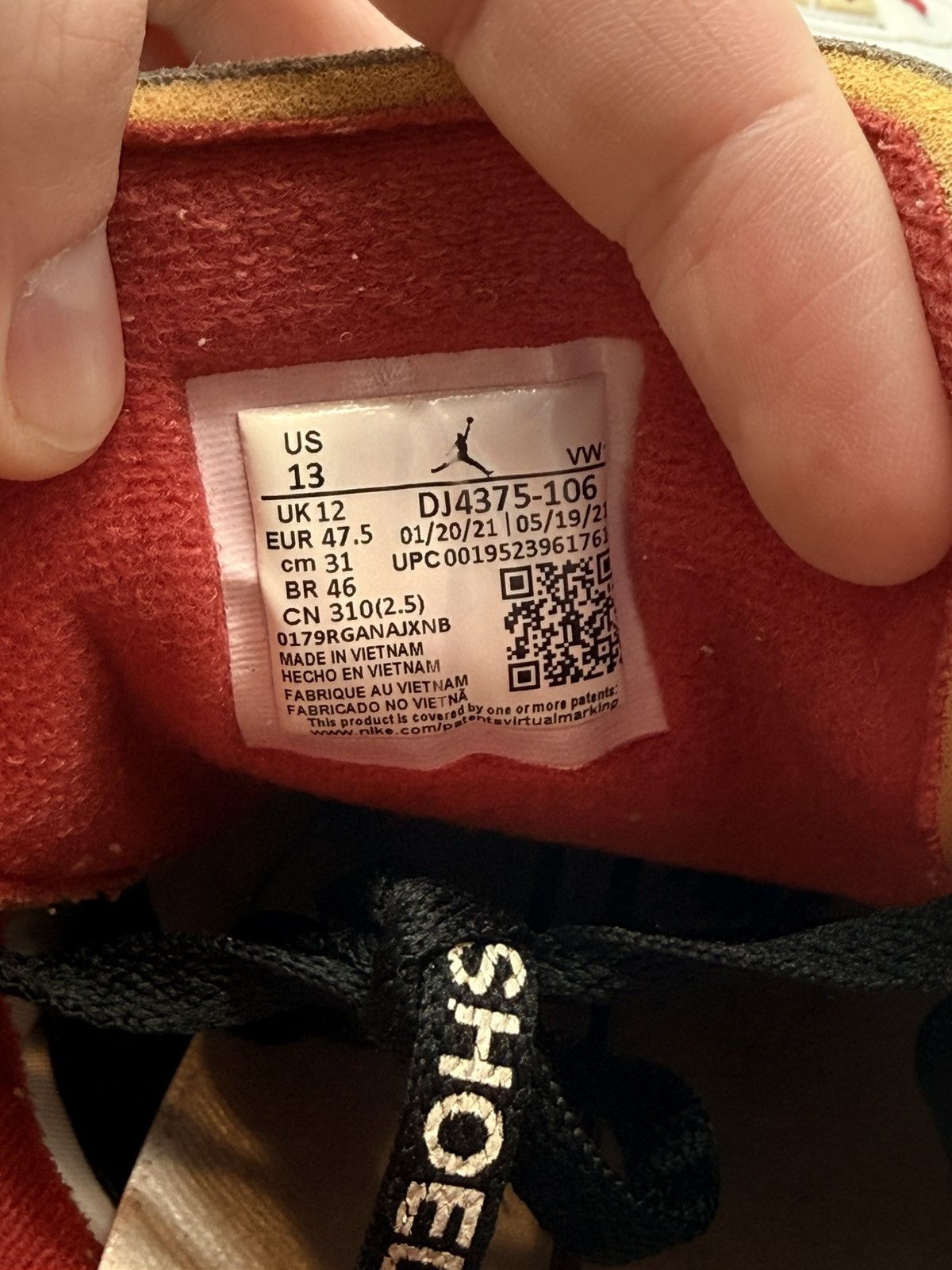 Jordan Brand Size 13 - Jordan 2 Retro Low SP Off-White Chicago Size US 13 / EU 46 - 7 Thumbnail