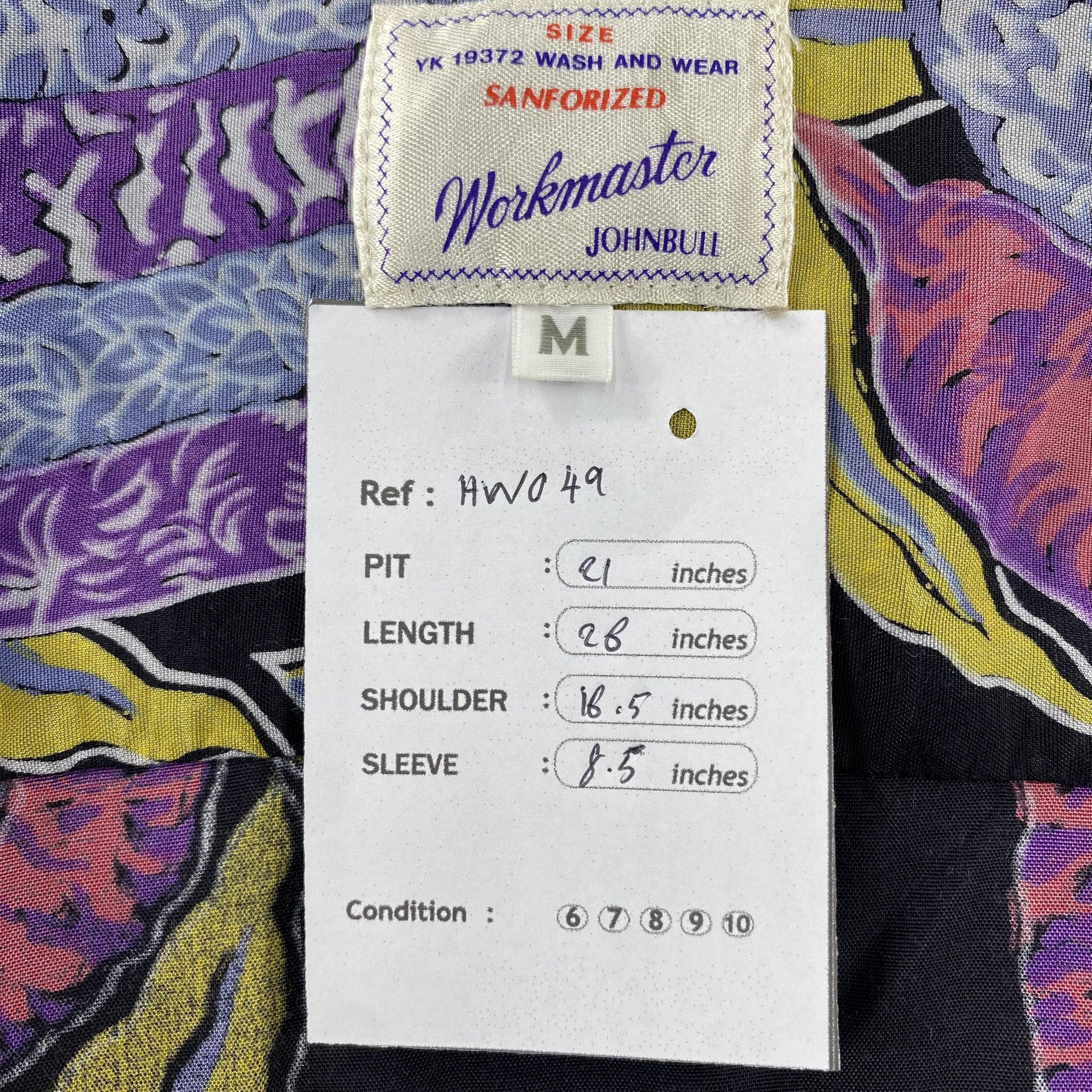 Johnbull Workmaster Johnbull Aloha Hawaiian Shirt HW049 Size US M / EU 48-50 / 2 - 8 Thumbnail