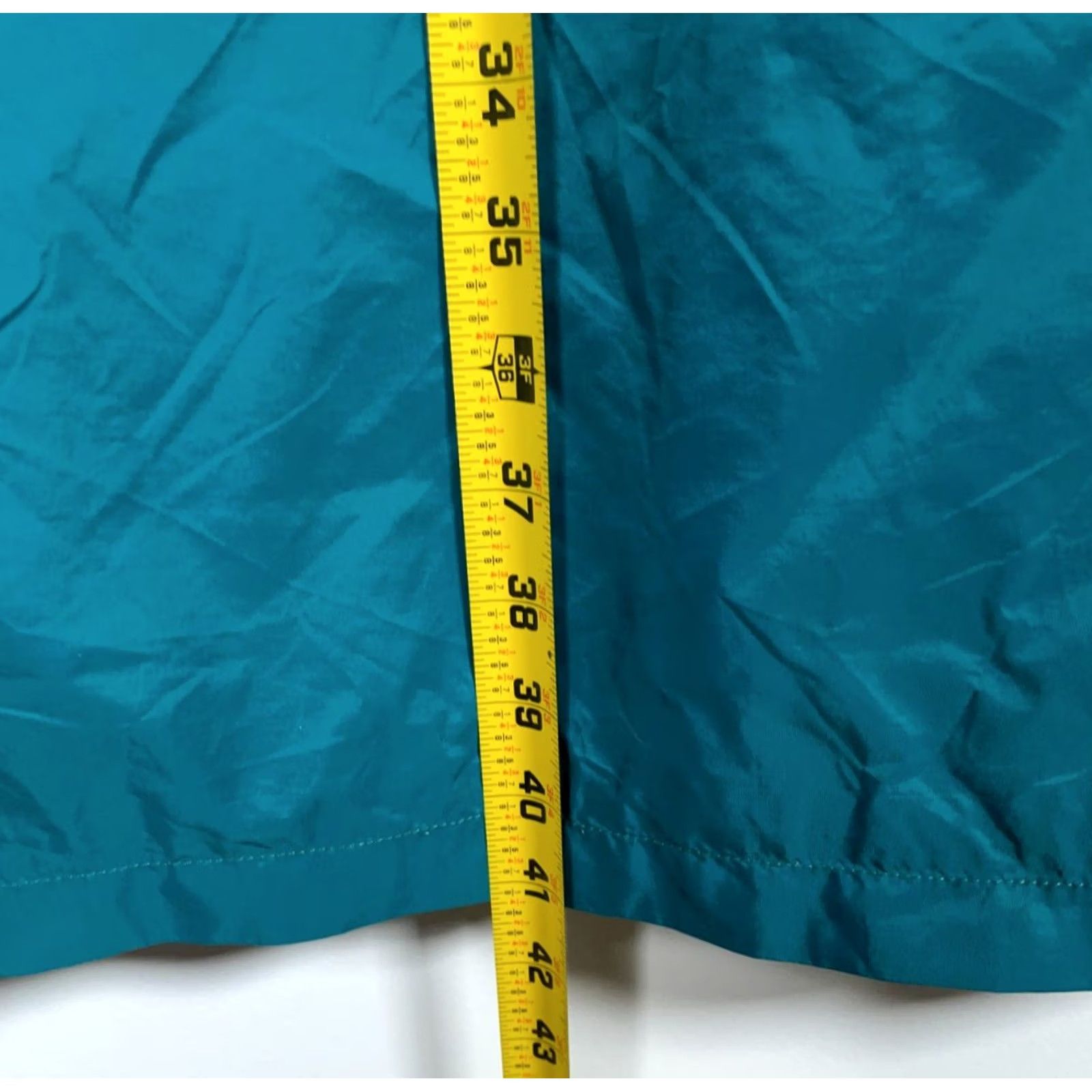 Vintage L.L. Bean Stowaway Rain Jacket Mens Medium Green Gore-Tex Hooded Parka 90s Lounge Casual Workwear Rain Coat Jacket Size US M / EU 48-50 / 2 - 7 Thumbnail
