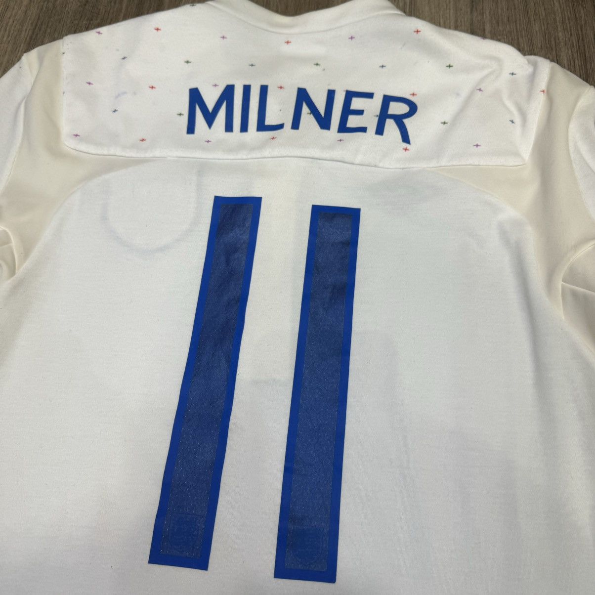 Umbro England 11/12 home shirt #11 Milner Size US S / EU 44-46 / 1 - 5 Thumbnail