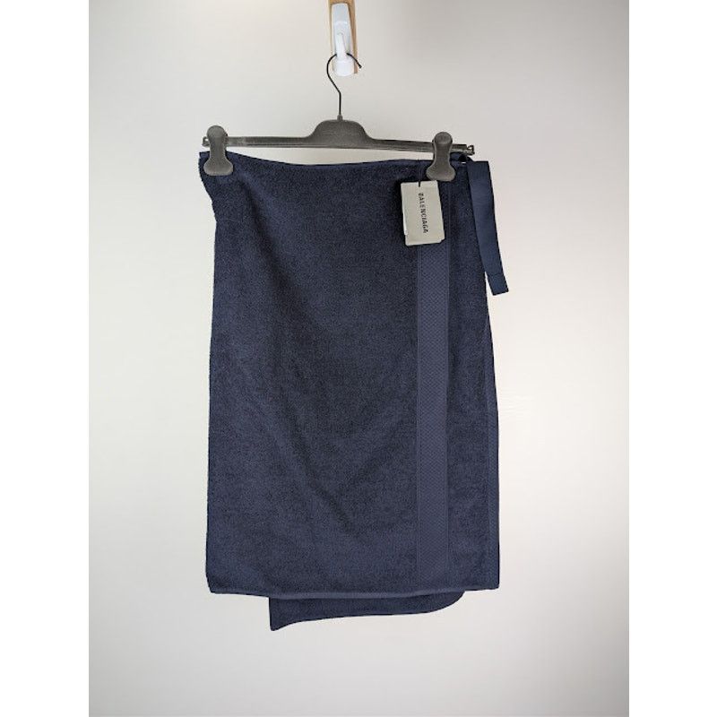 Balenciaga o1rshd1 Size: M / Cotton Skirt Towel in Dark Navy Blue Size 32 - 1 Thumbnail