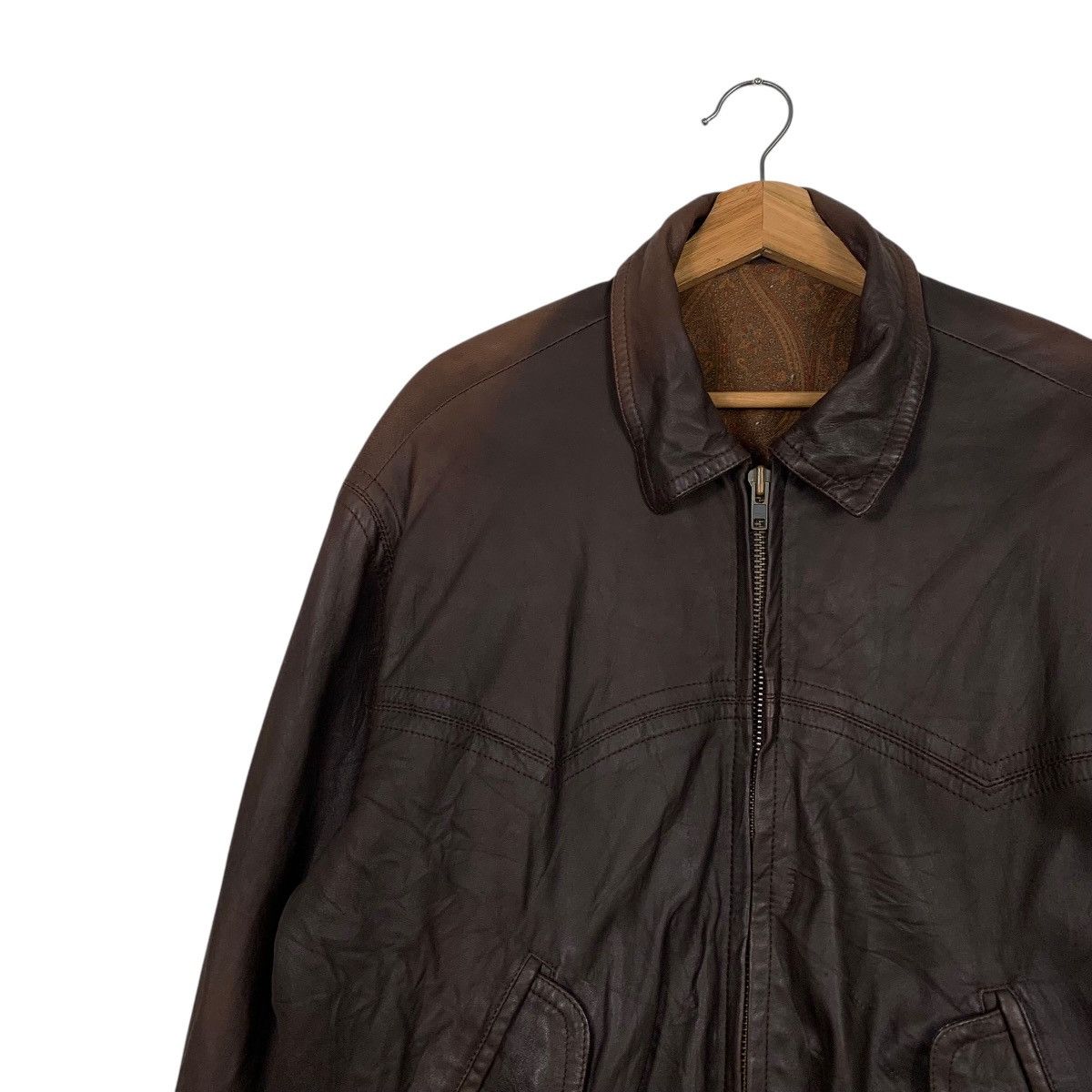 Other Remo Mercalli Leather Jacket Made In Italy Size US M / EU 48-50 / 2 - 6 Thumbnail