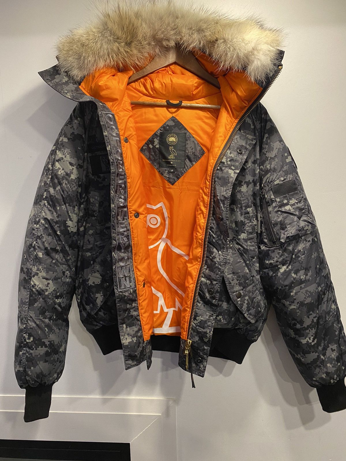 Canada goose camo bomber online