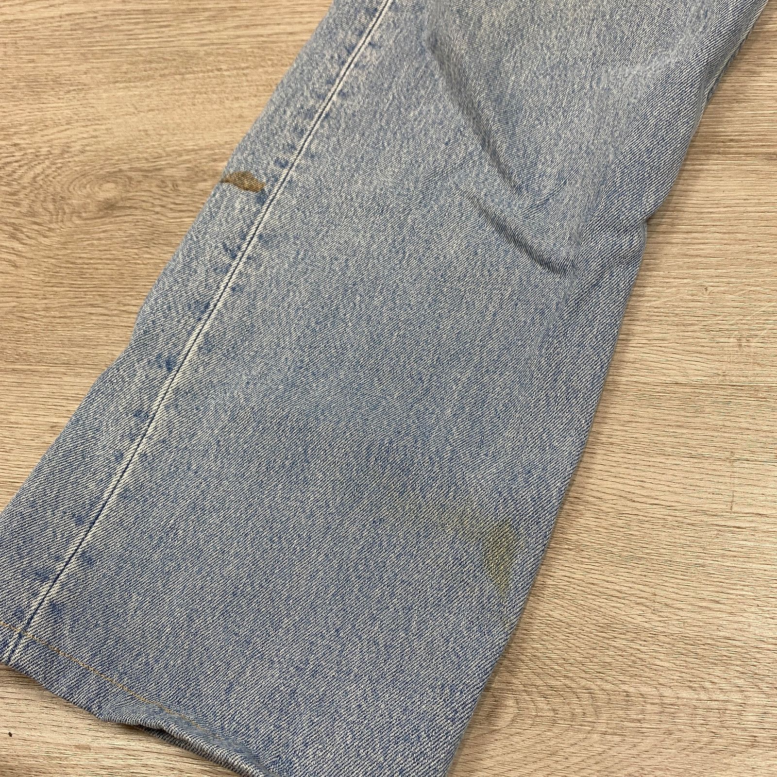 Levi's × Vintage Vintage Levi's 501 Straight Leg Jeans Made in USA Mens 36x27 Size US 36 / EU 52 - 10 Thumbnail