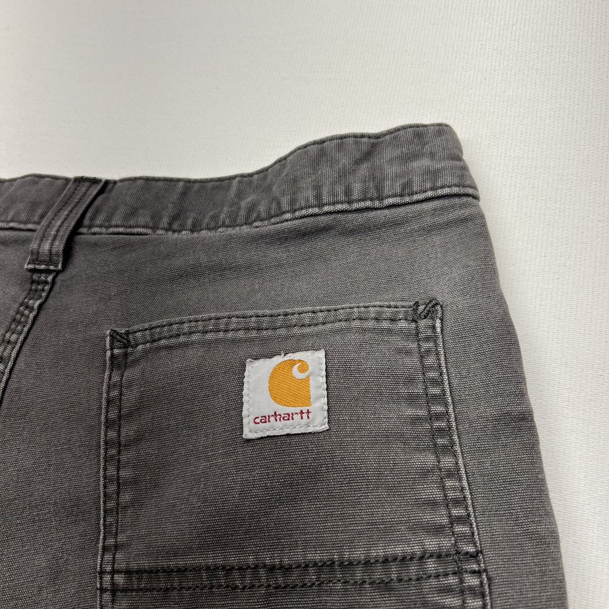 Carhartt Carhartt Pants Grey Relaxed Fit Carpenter Workwear Baggy Size US 30 / EU 46 - 11 Thumbnail
