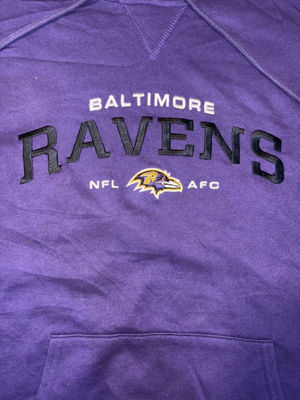 NFL NFL x VTG x Baltimore Ravens x Embroidered hoodie L size Size US L / EU 52-54 / 3 - 3 Thumbnail