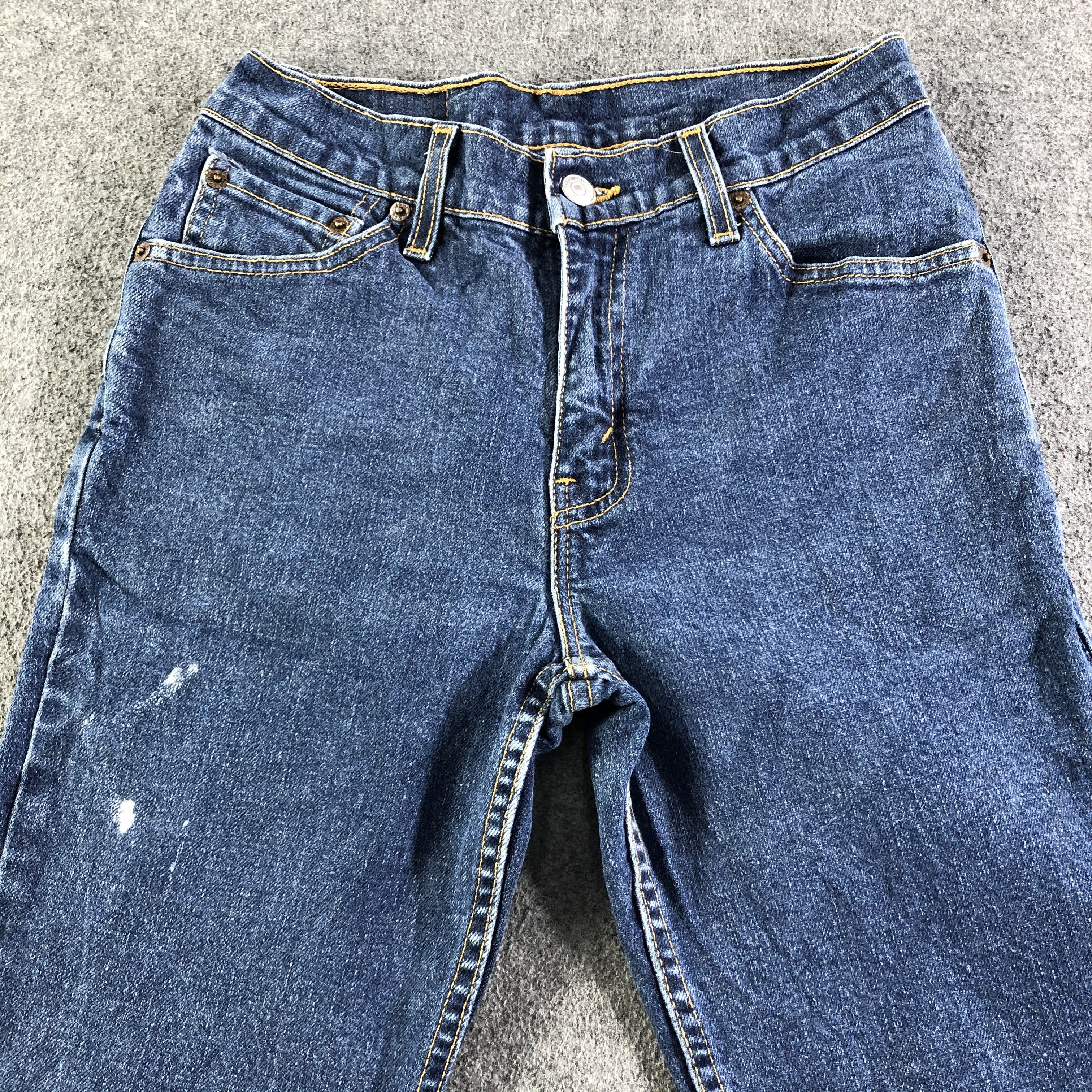 Levi's Vintage 90s Blue Wash Levis 517 Jeans-J3064 Size 28" / US 6 / IT 42 - 3 Thumbnail