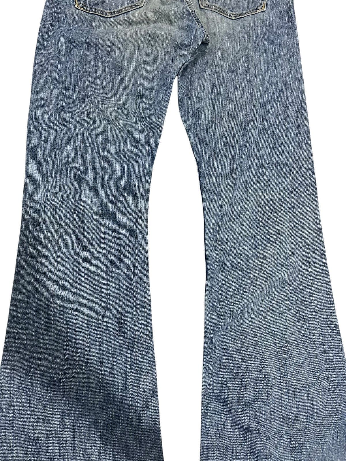 If Six Was Nine SUPER FLARE💥 VINTAGE EDWIN WASHED BLUE DENIM PANTS Size 32" / US 10 / IT 46 - 11 Thumbnail