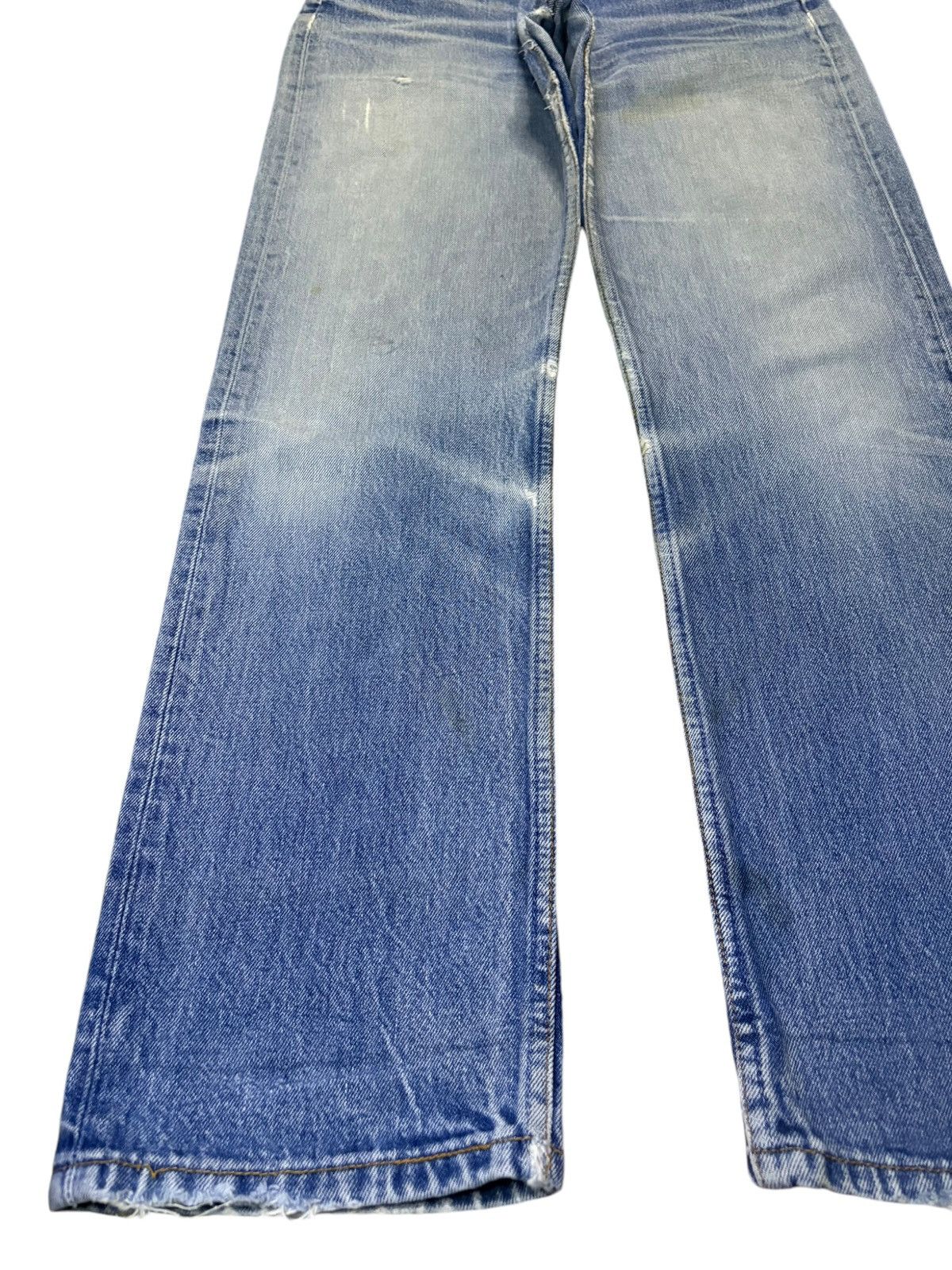 Levi's Vintage 90s Levis 501 Mud Wash Distressed Jeans Size US 30 / EU 46 - 6 Thumbnail